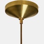 Roll and Hill Humbolt Pendant 01  brass canopy