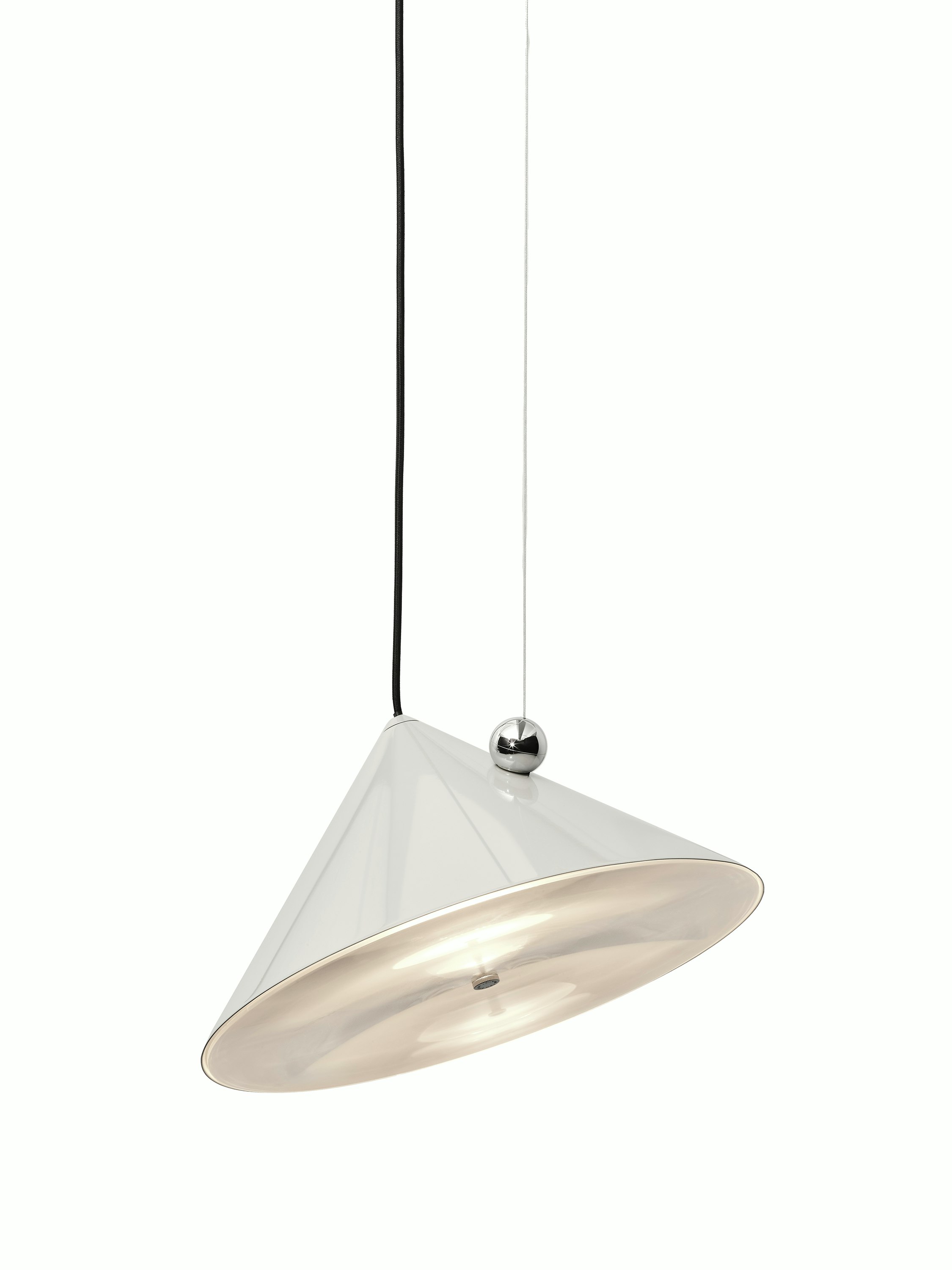 Pose Pendant - 17", Putty  