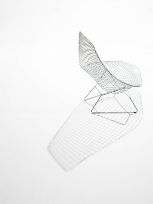 Bertoia Asymmetric Chaise