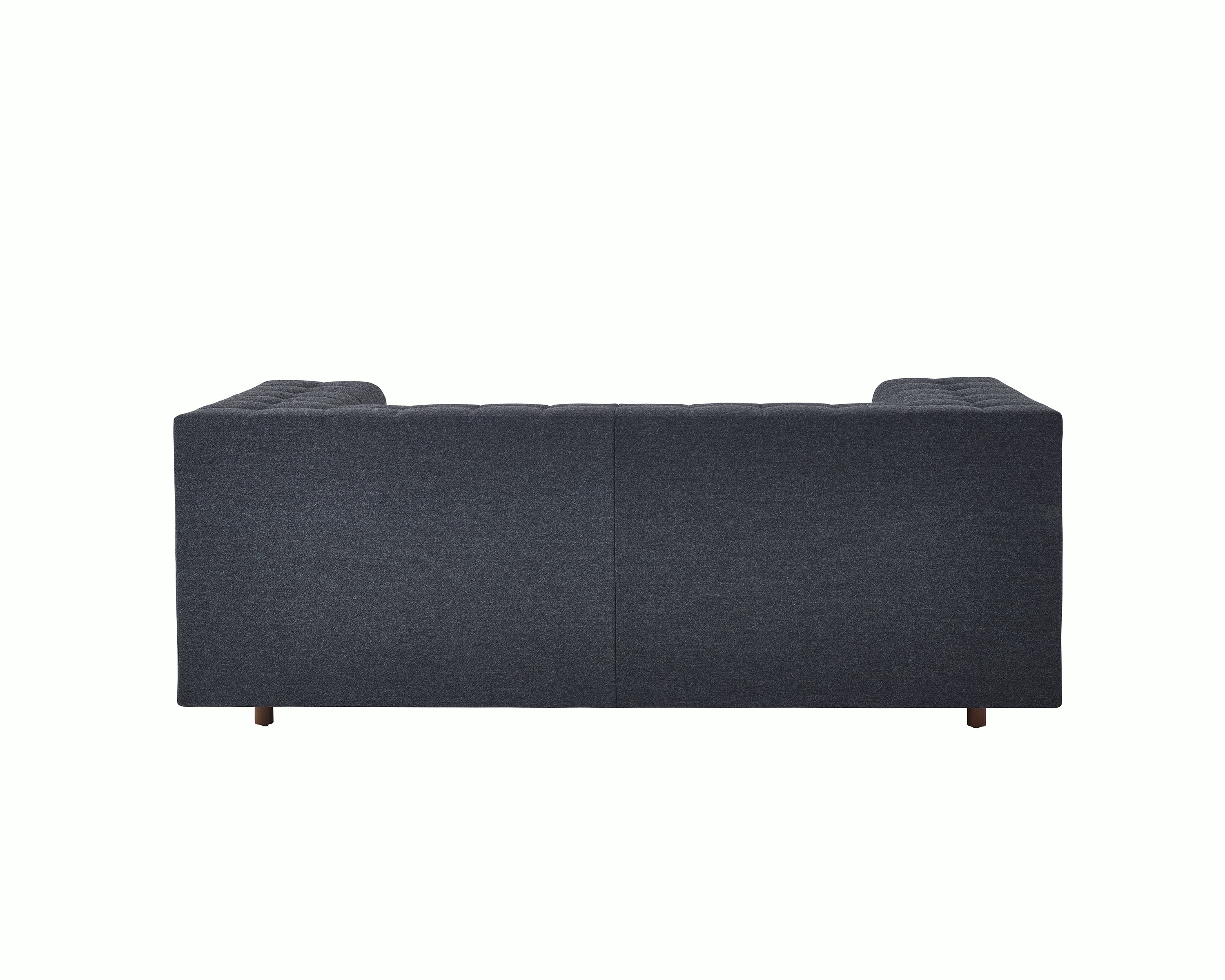 Rapport Sette with walnut legs.
