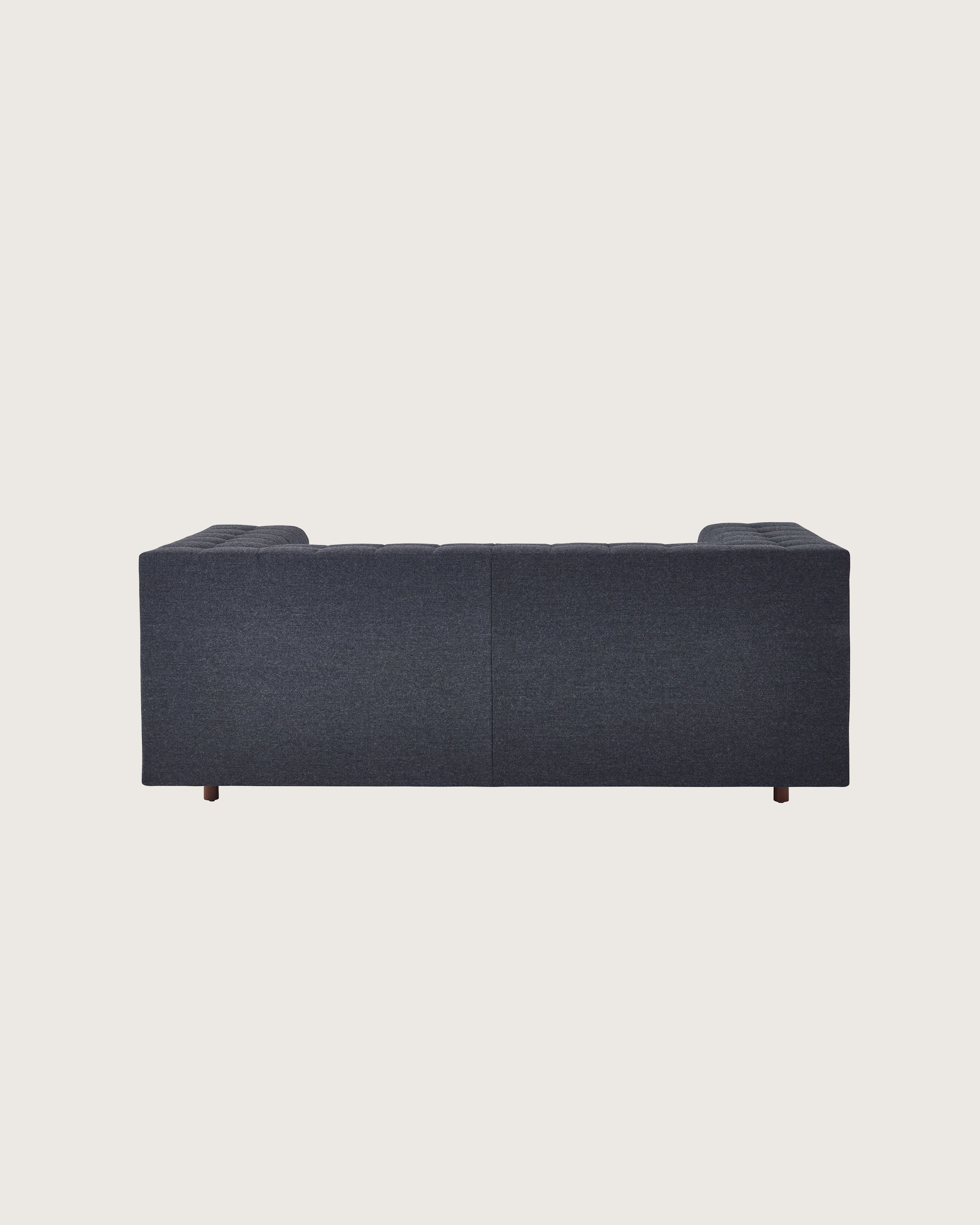 Rapport Sette with walnut legs.
