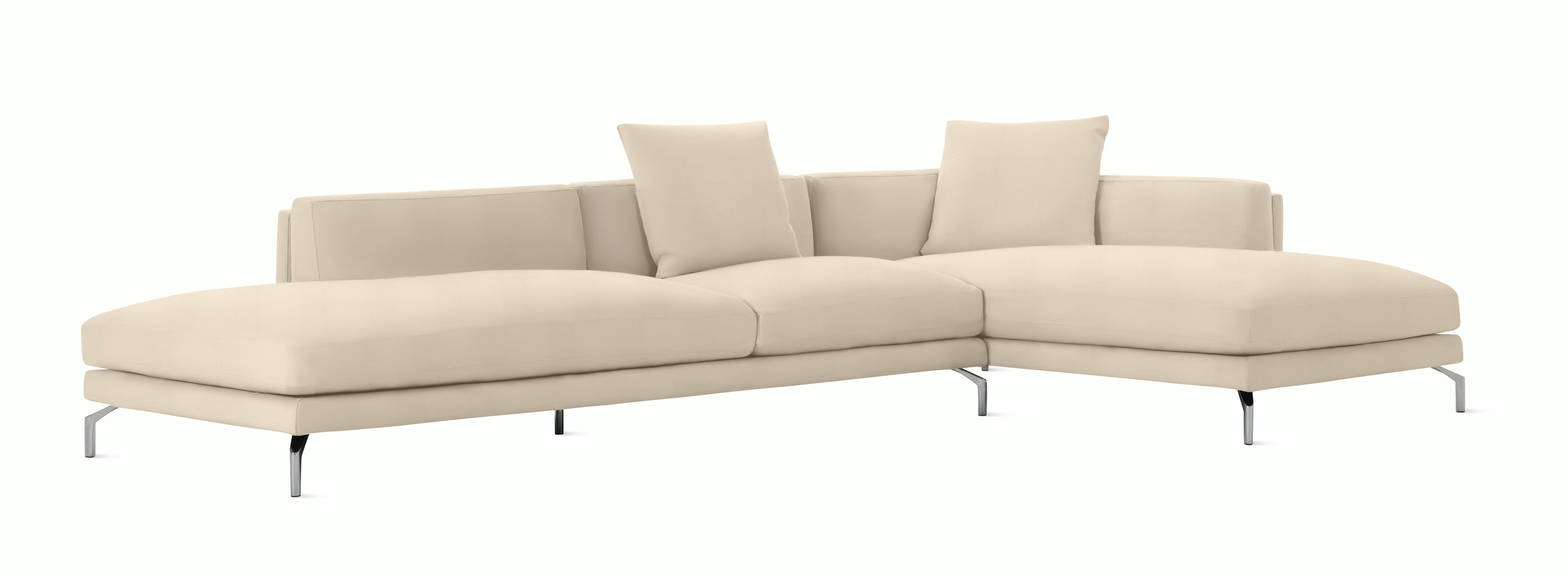Como Open Sectional - Right Facing
