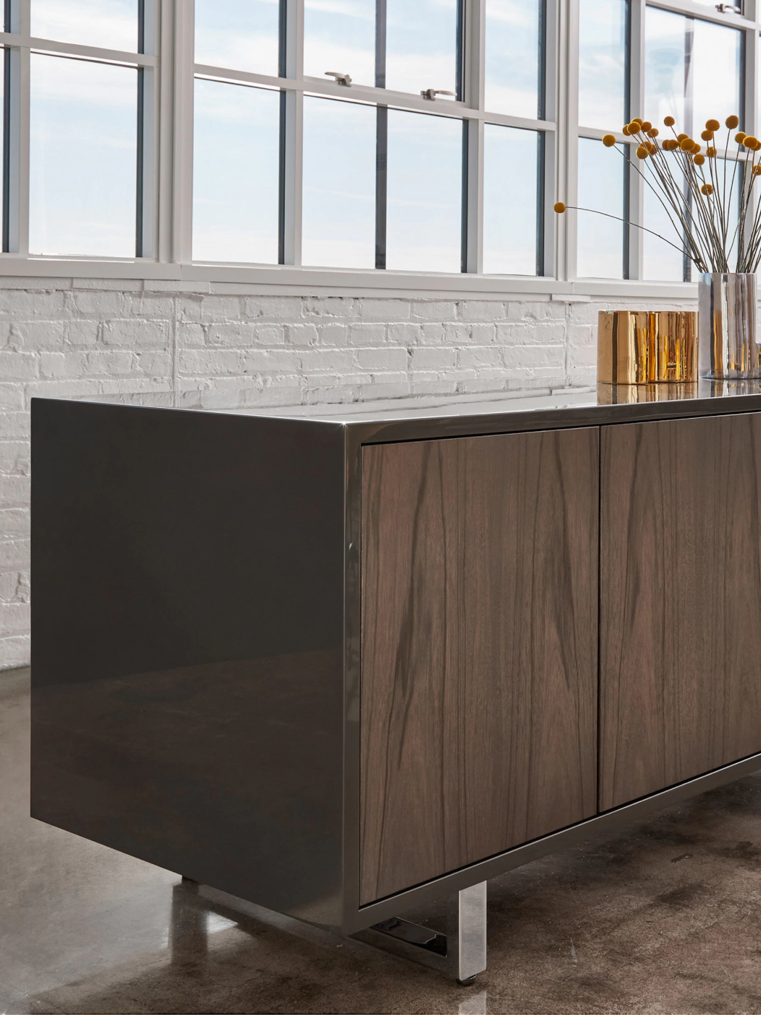 View of portion of a Highline Twenty Five Credenza.