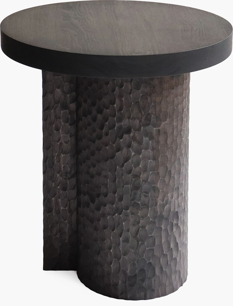 Artesao Side Table - Smoked Ash Wood