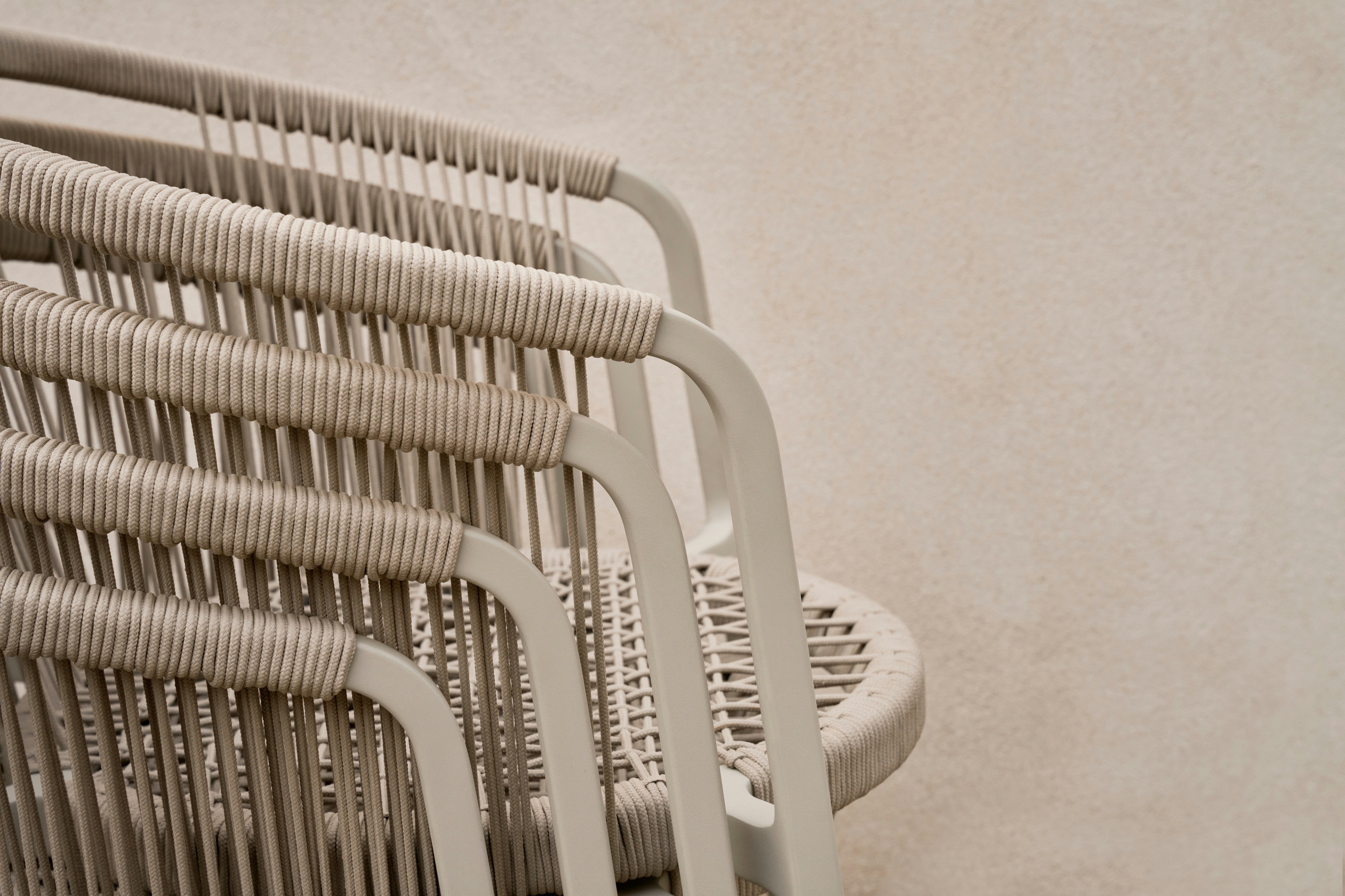 An environmental shot of the Vipp712 Lagrasse Lounge Chair.