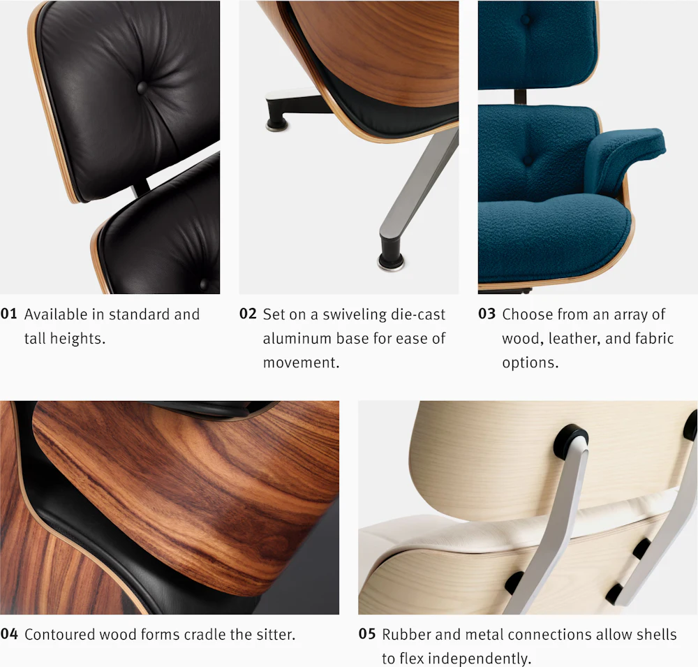 Eames Lounge Chair and Ottoman – Herman Miller Store Eames Lounge Chair and Ottoman – Herman Miller Store