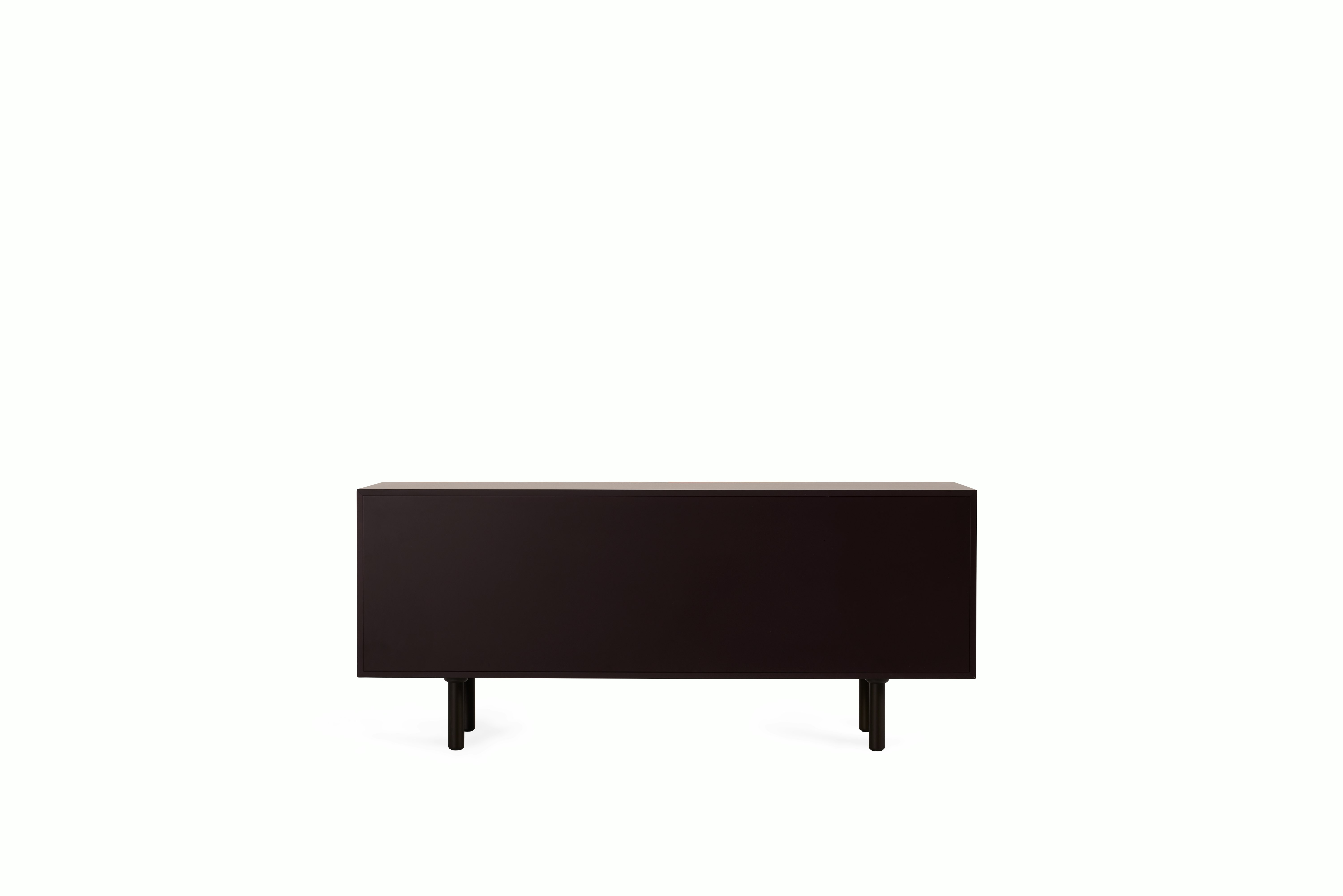 Tacito Sideboard - navy,  orange
