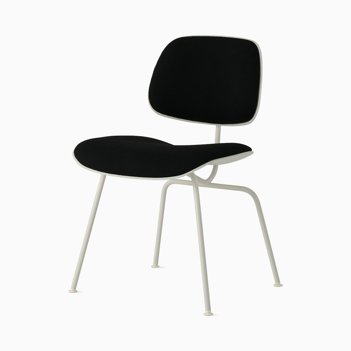 Eames Molded Plastic Dining Chair (EC-127) Eames Molded Plastic Dining Chair (EC-127), Upholstered