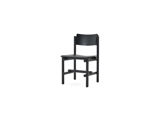 Muecke Side Chair in Ebonized Ash Muecke Side Chair