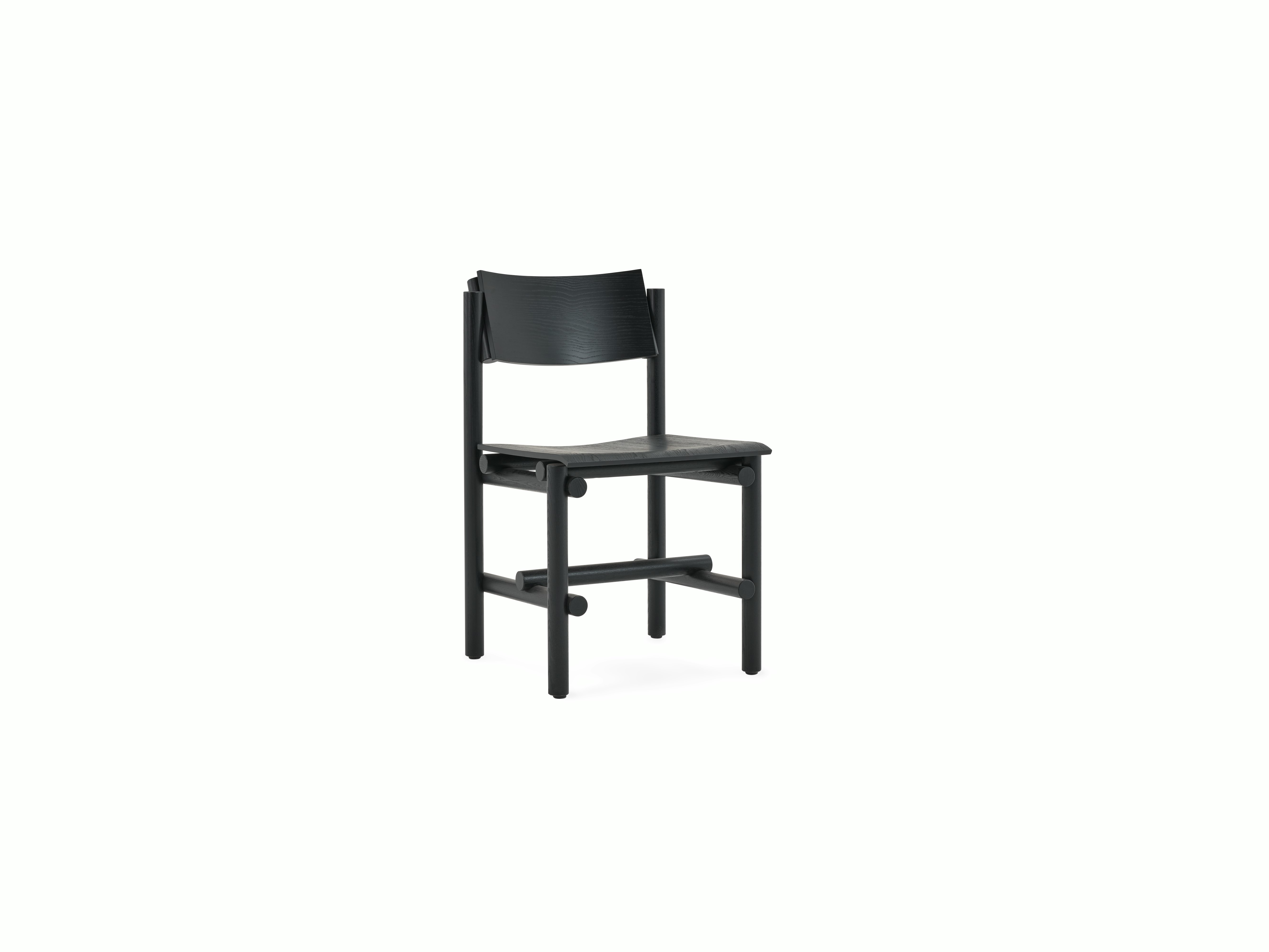 Muecke Side Chair - ebonized