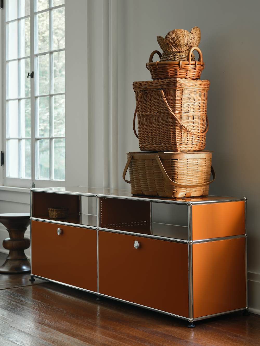 USM Haller Media Console High in Sahara