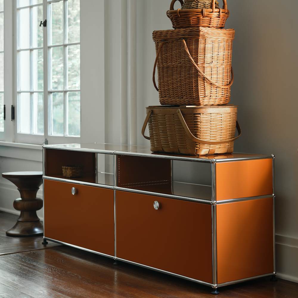 USM Haller Media Console High in Sahara