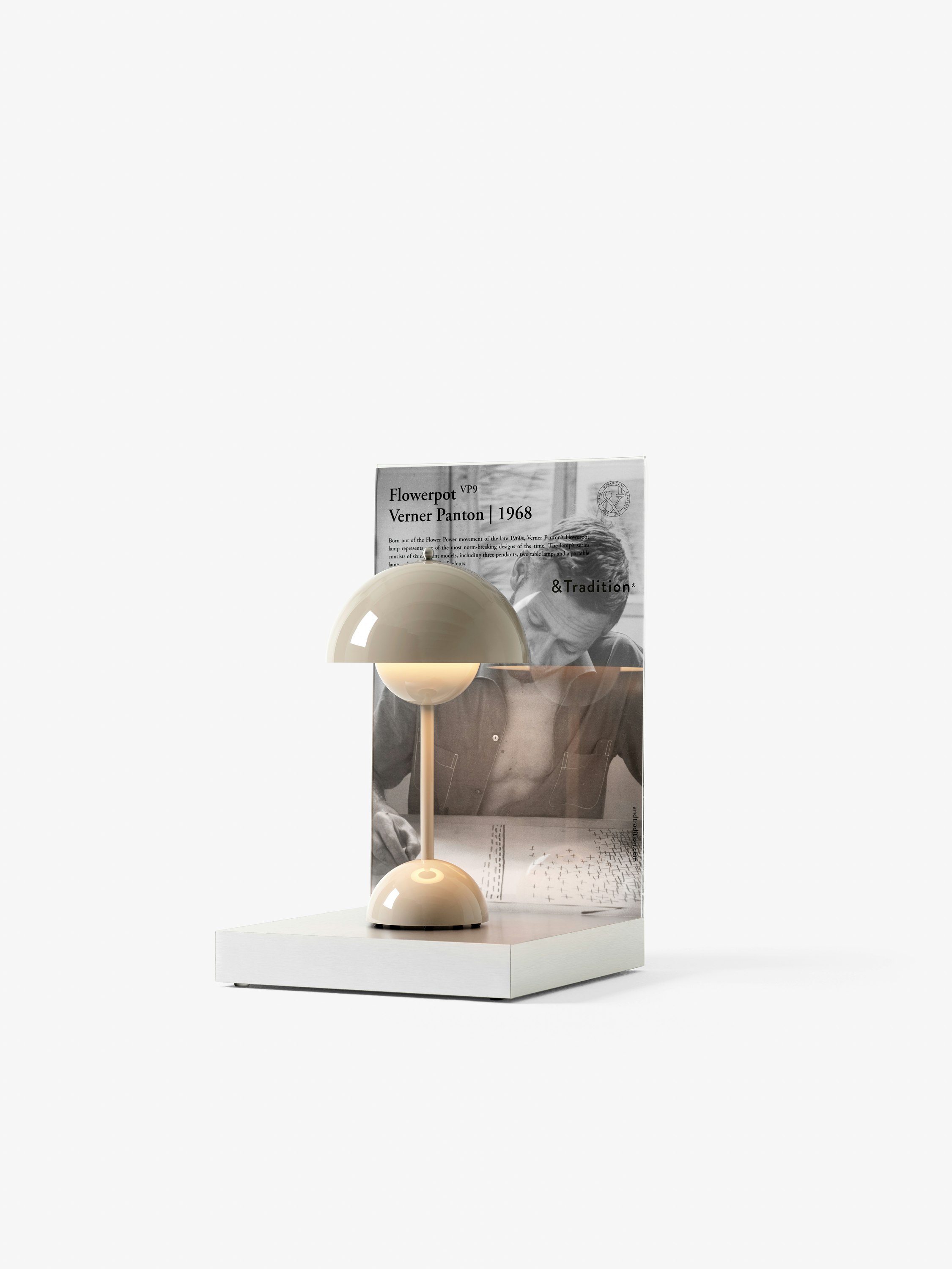 VP9 Flowerpot Portable Lamp – Design Within Reach