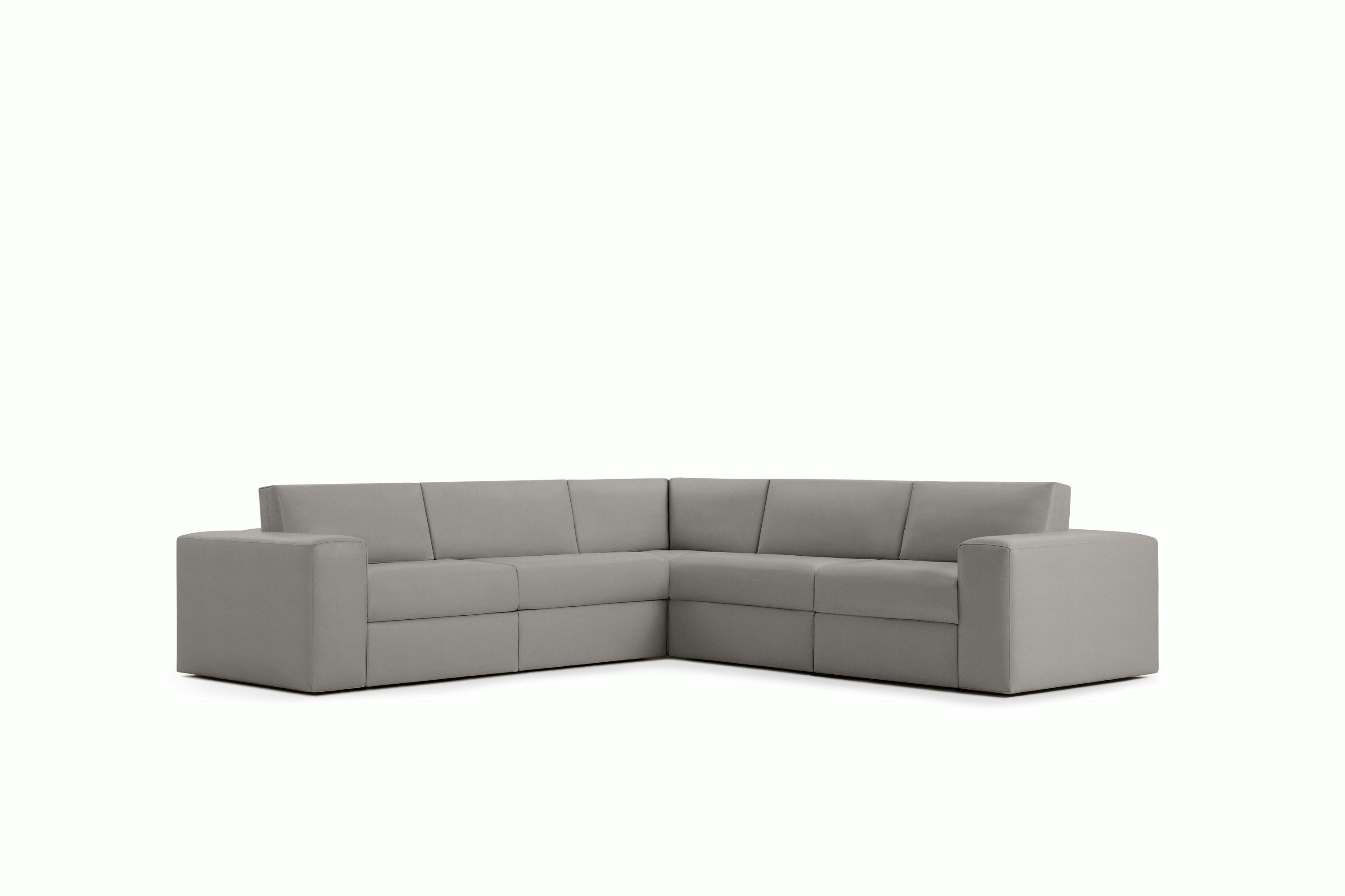 Irvin Corner Sectional -  Prone Leather,  Script