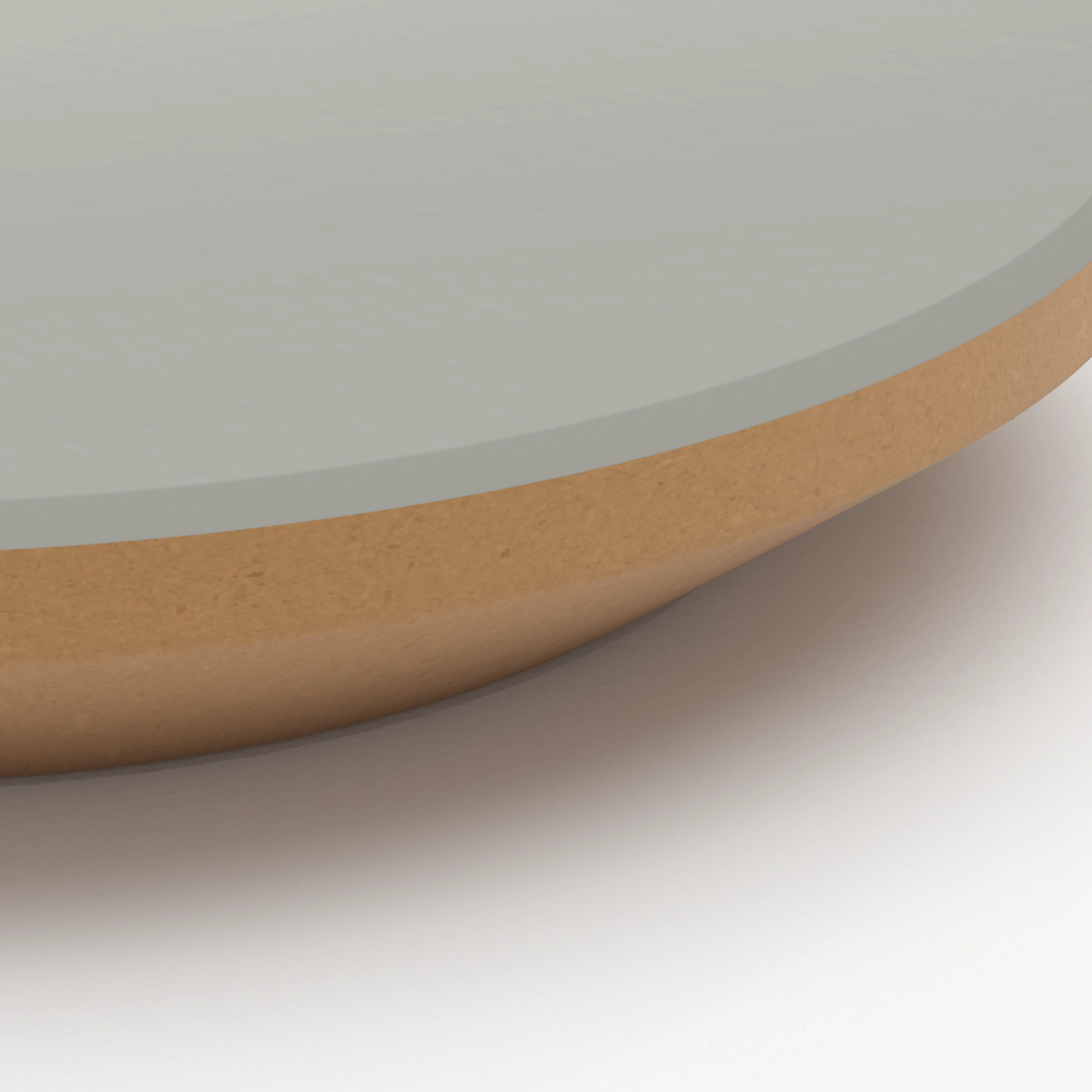Pebble with Reverse Chamfer Edge