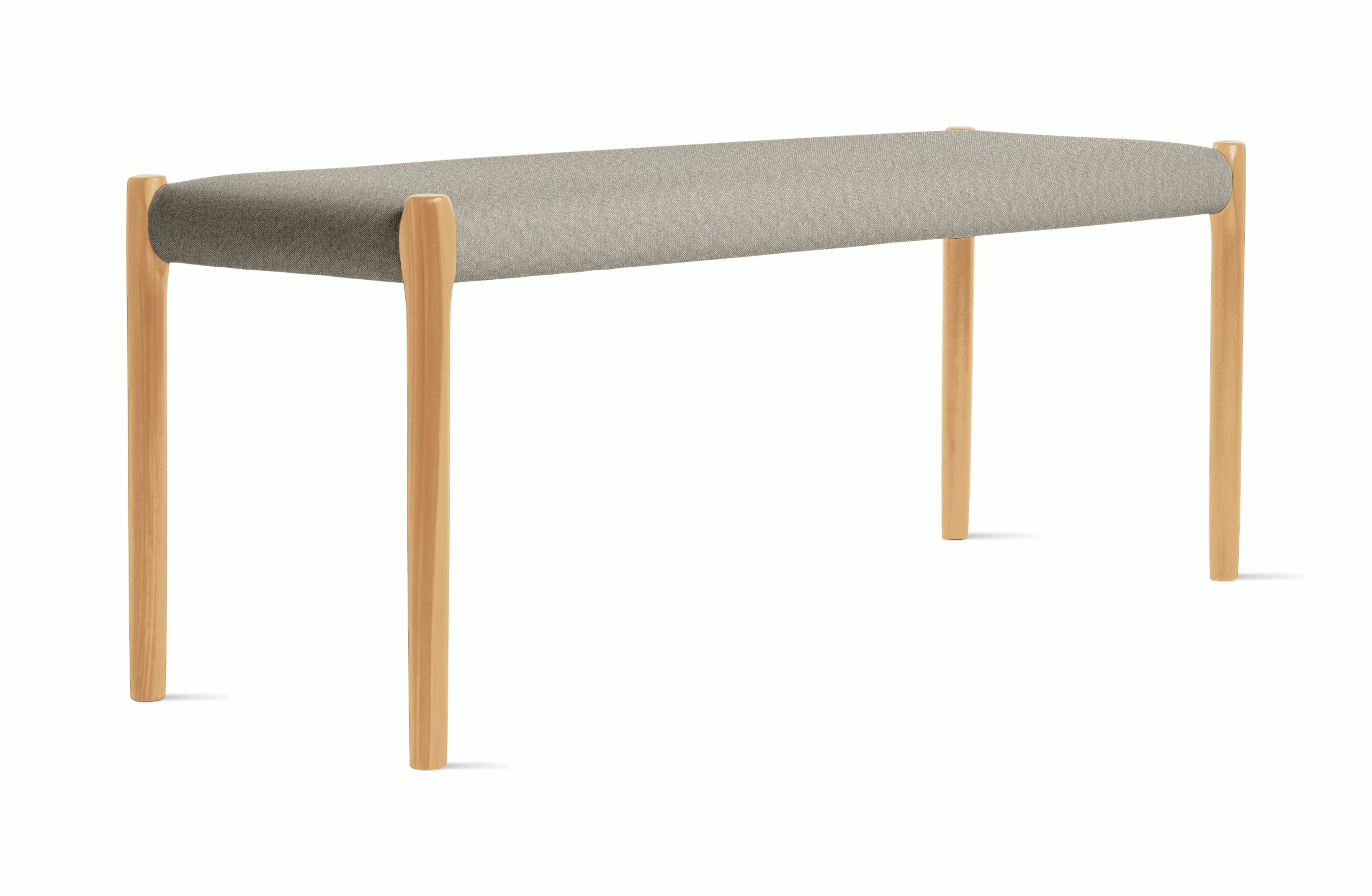 Moller Model 63A Bench - Oak, Album Linen, Wisp