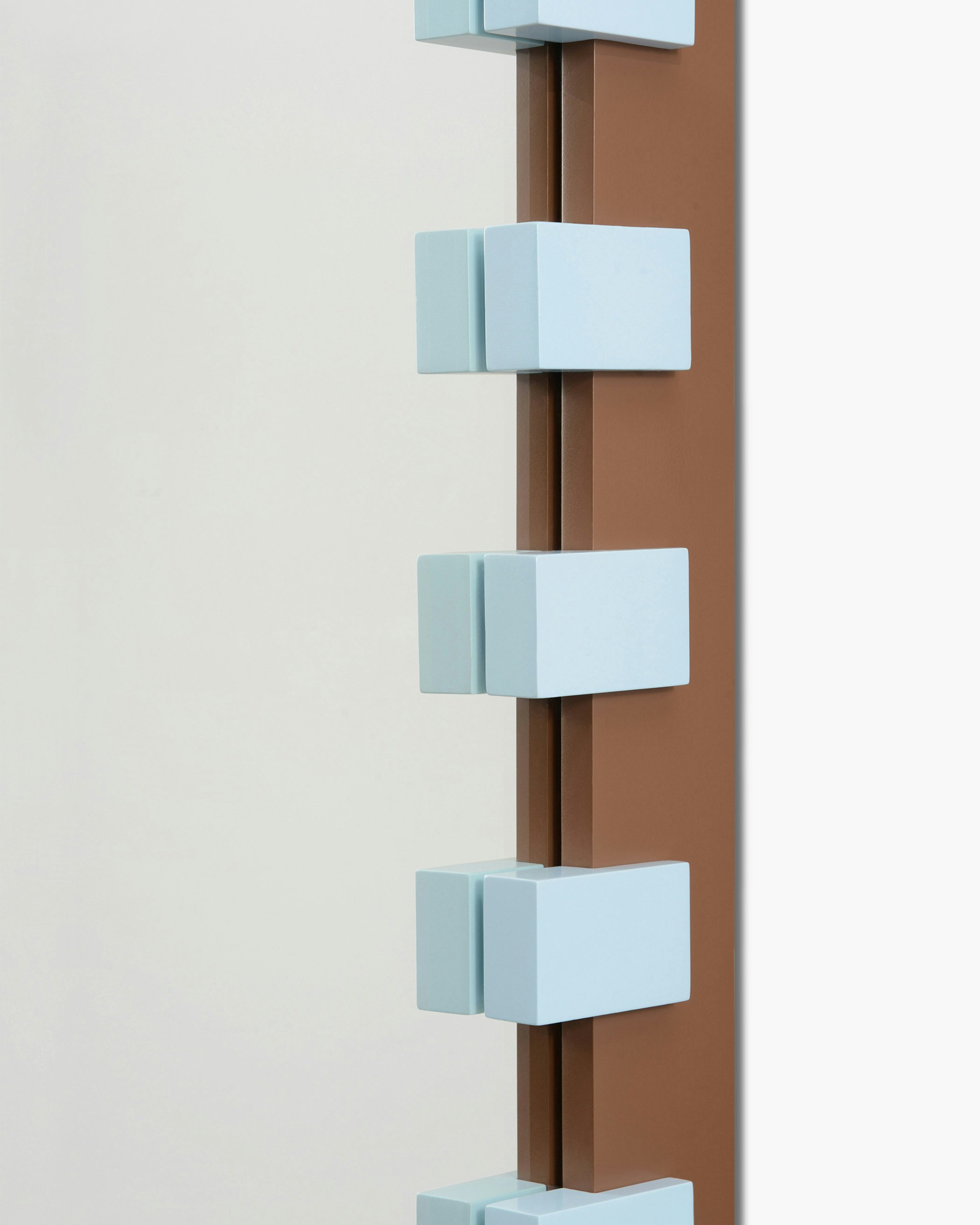 Zip Mirror, Chocolate and Sky