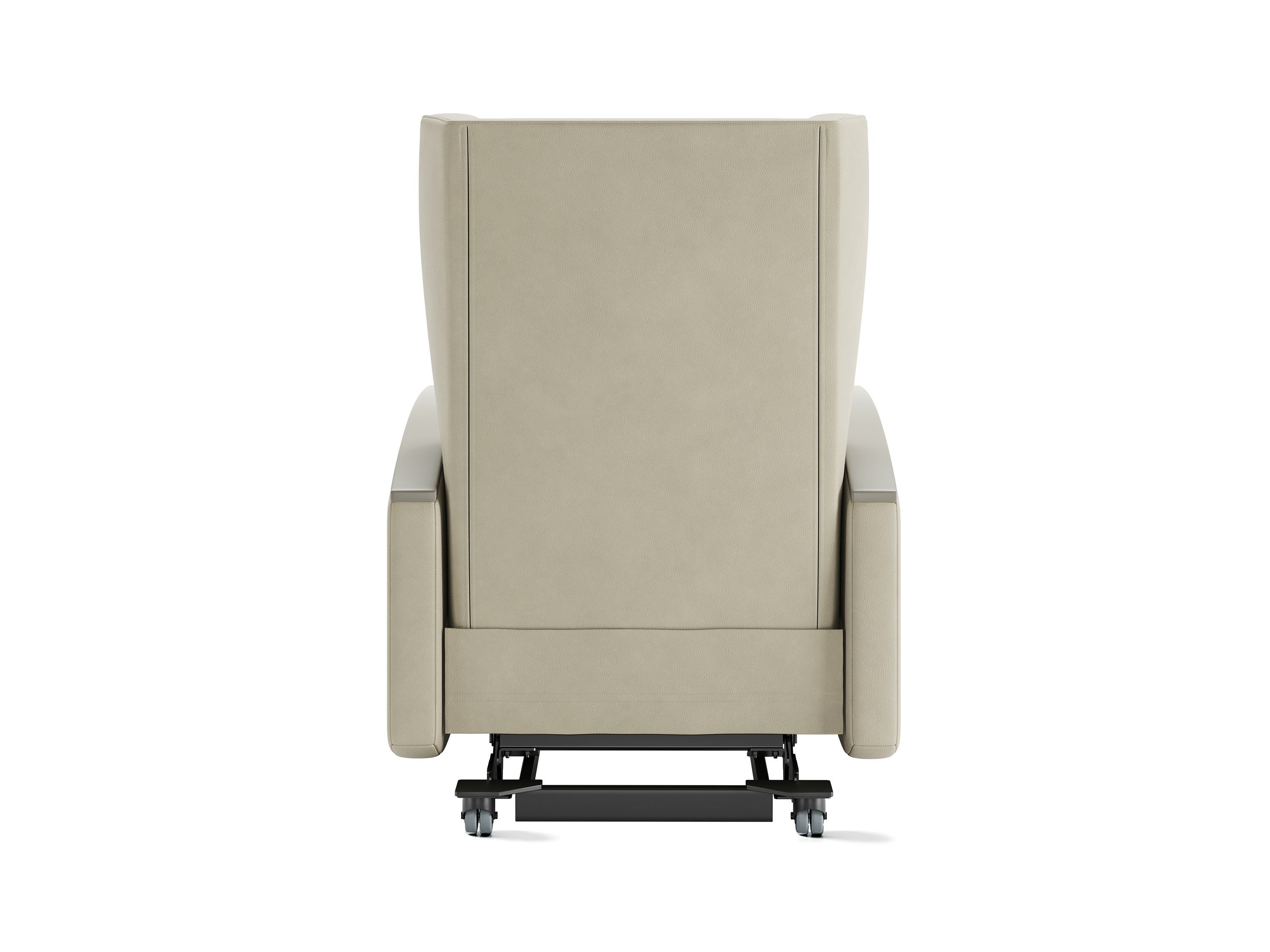 Culla Reclining Glider, back, beige