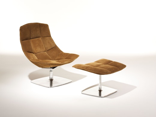 Jehs+Laub Lounge Chair and Ottoman