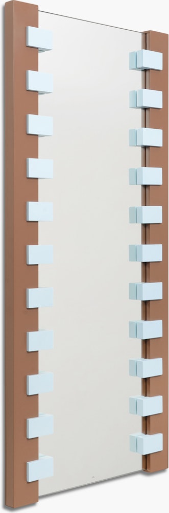 Zip Mirror, Chocolate and Sky
