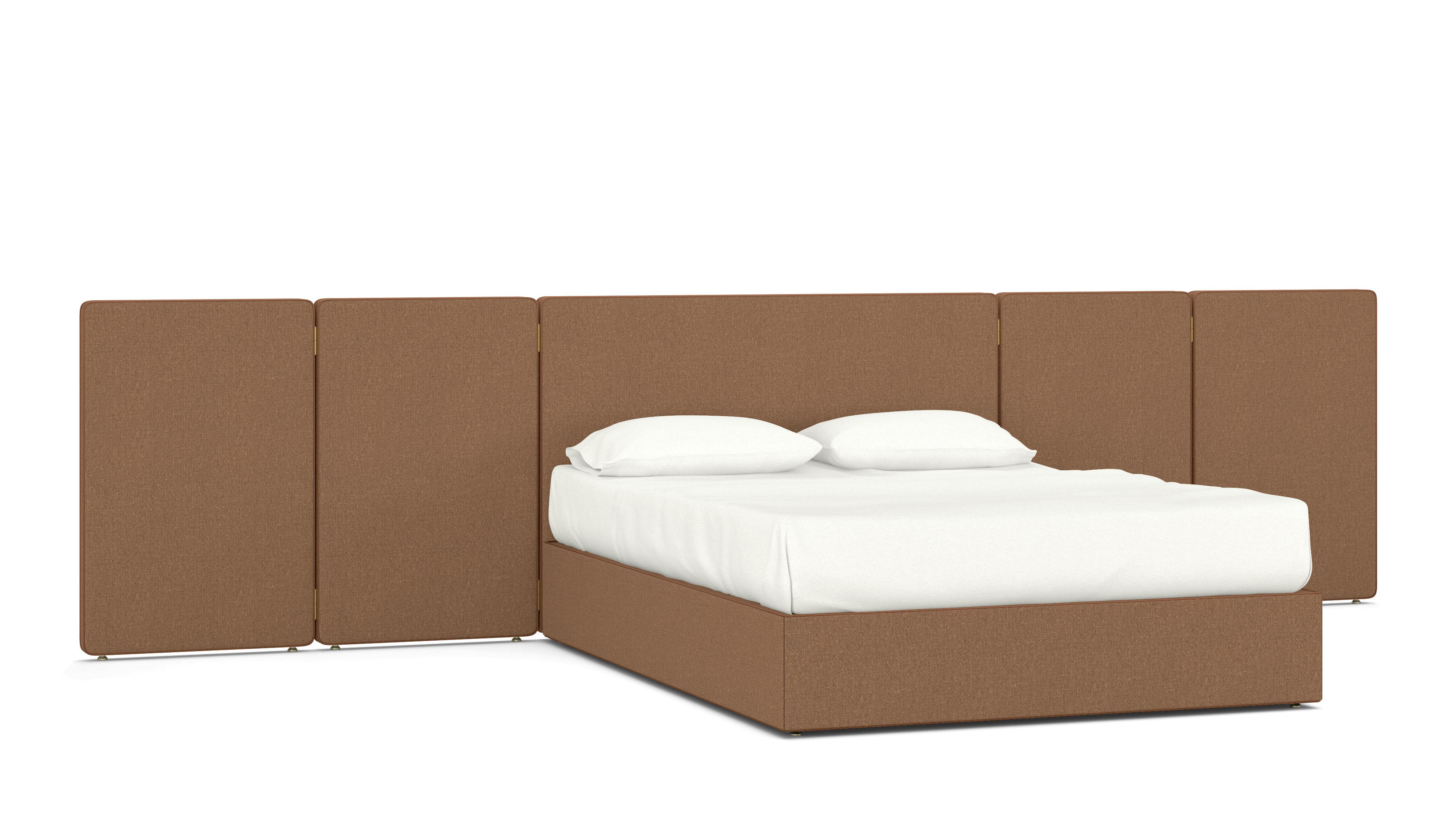 Hule Bed, Extra Wide Headboard