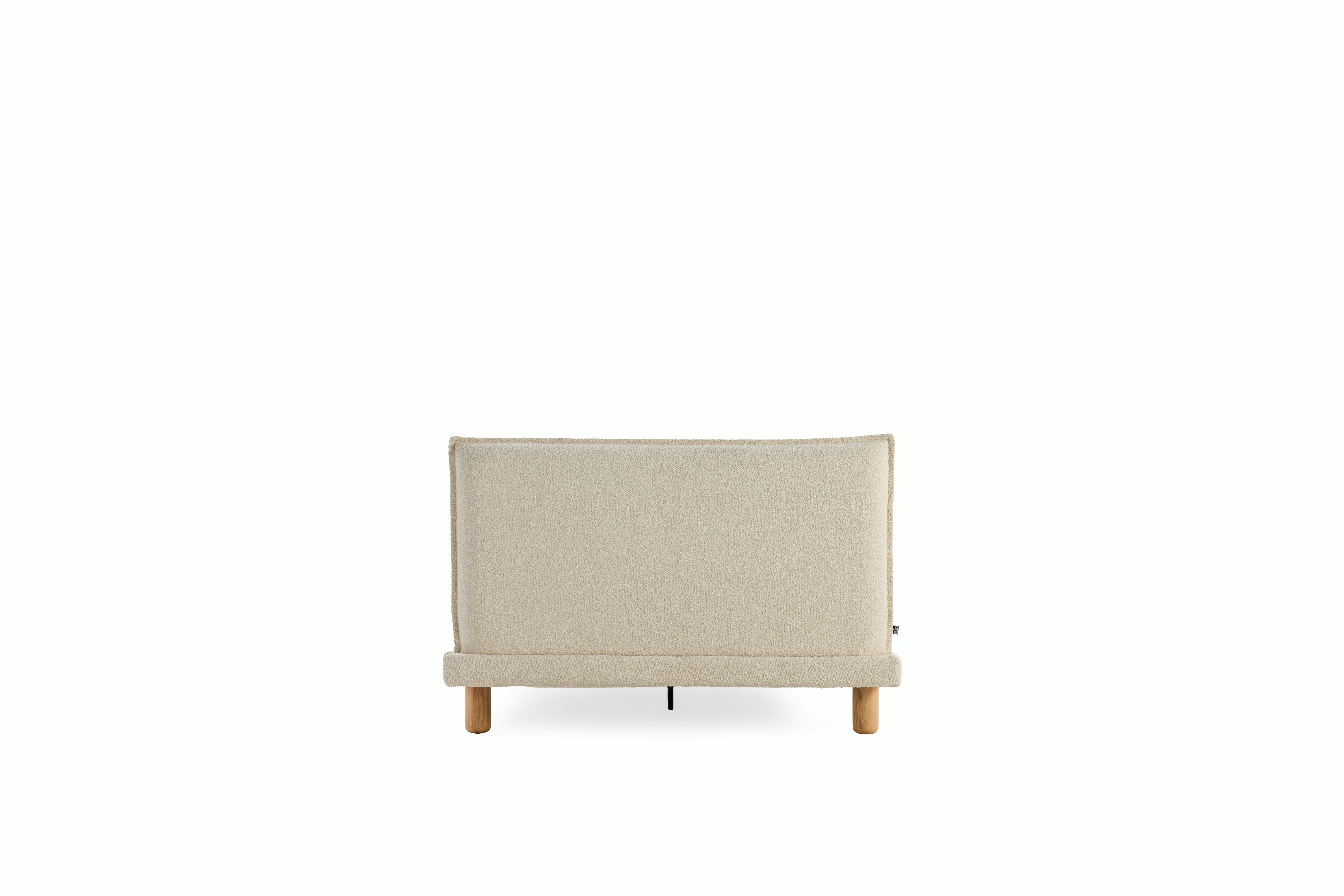 Somme Bed - Queen, Boucle, Birch, Oak