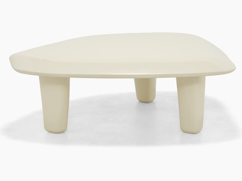 Isola Coffee Table - High Gloss Antique White