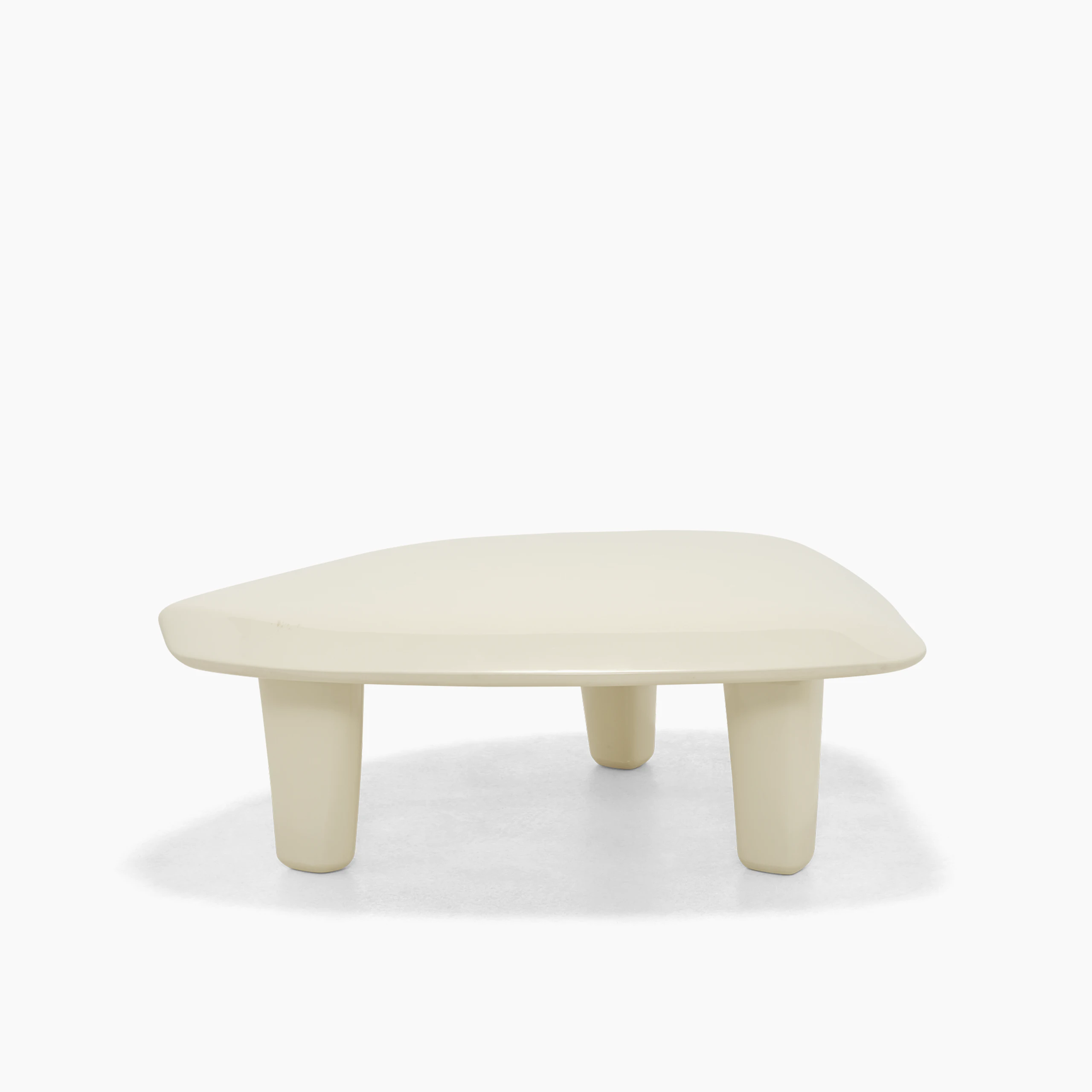 Isola Coffee Table - High Gloss Antique White