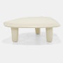 Isola Coffee Table - High Gloss Antique White