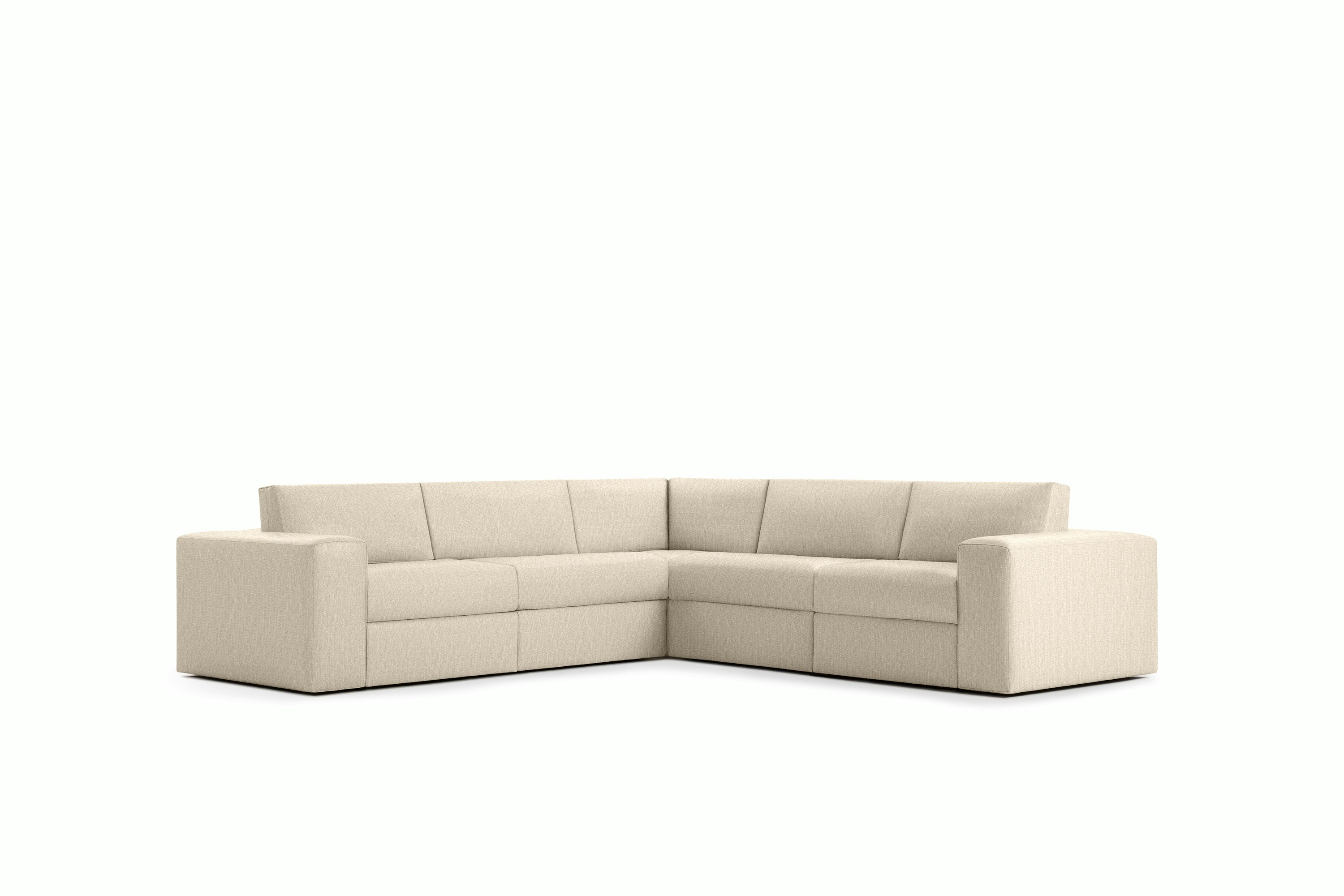 Irvin Corner Sectional -  Album Linen,  Gentle