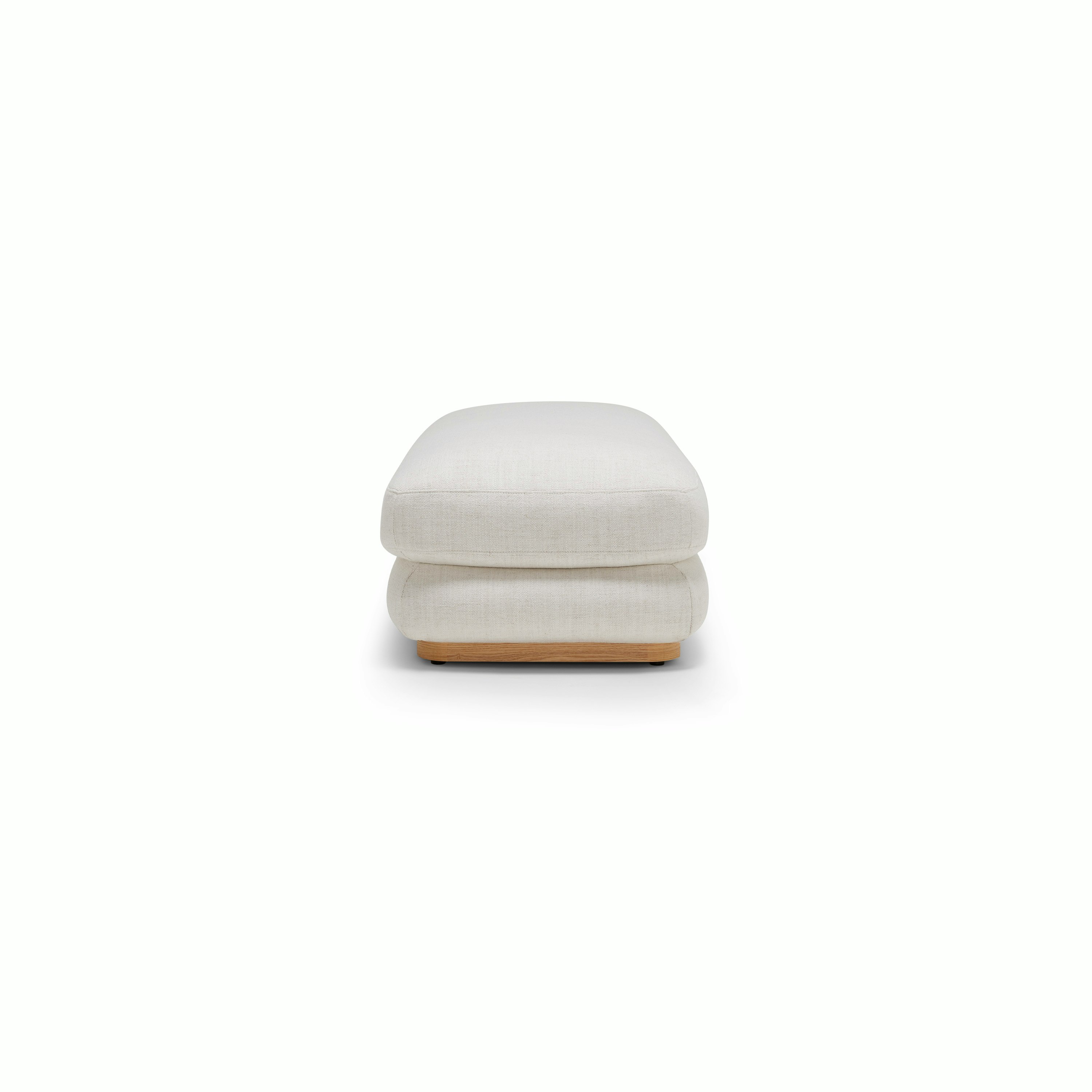 Stack Ottoman - Large, Hyams, Sable