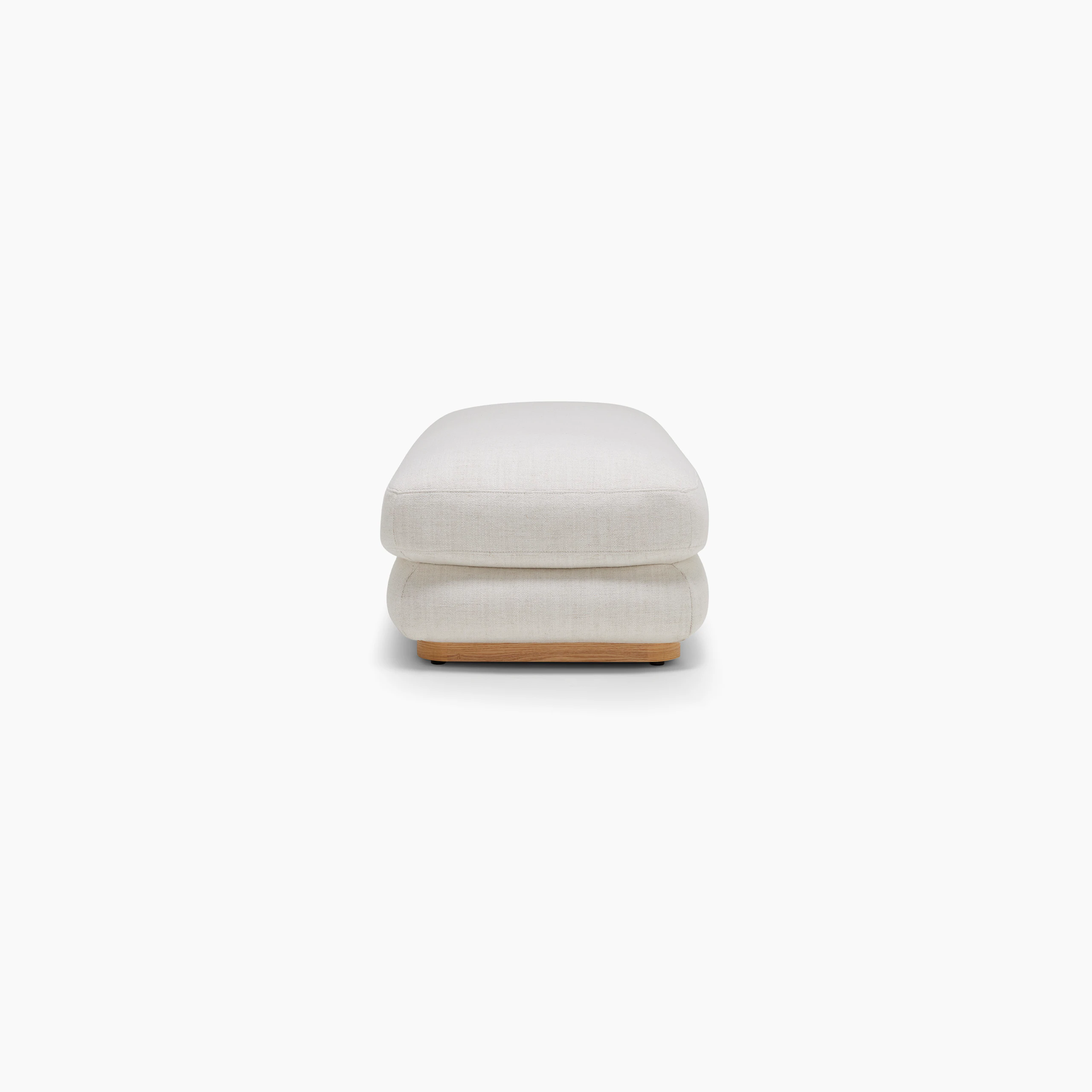 Stack Ottoman - Large, Hyams, Sable