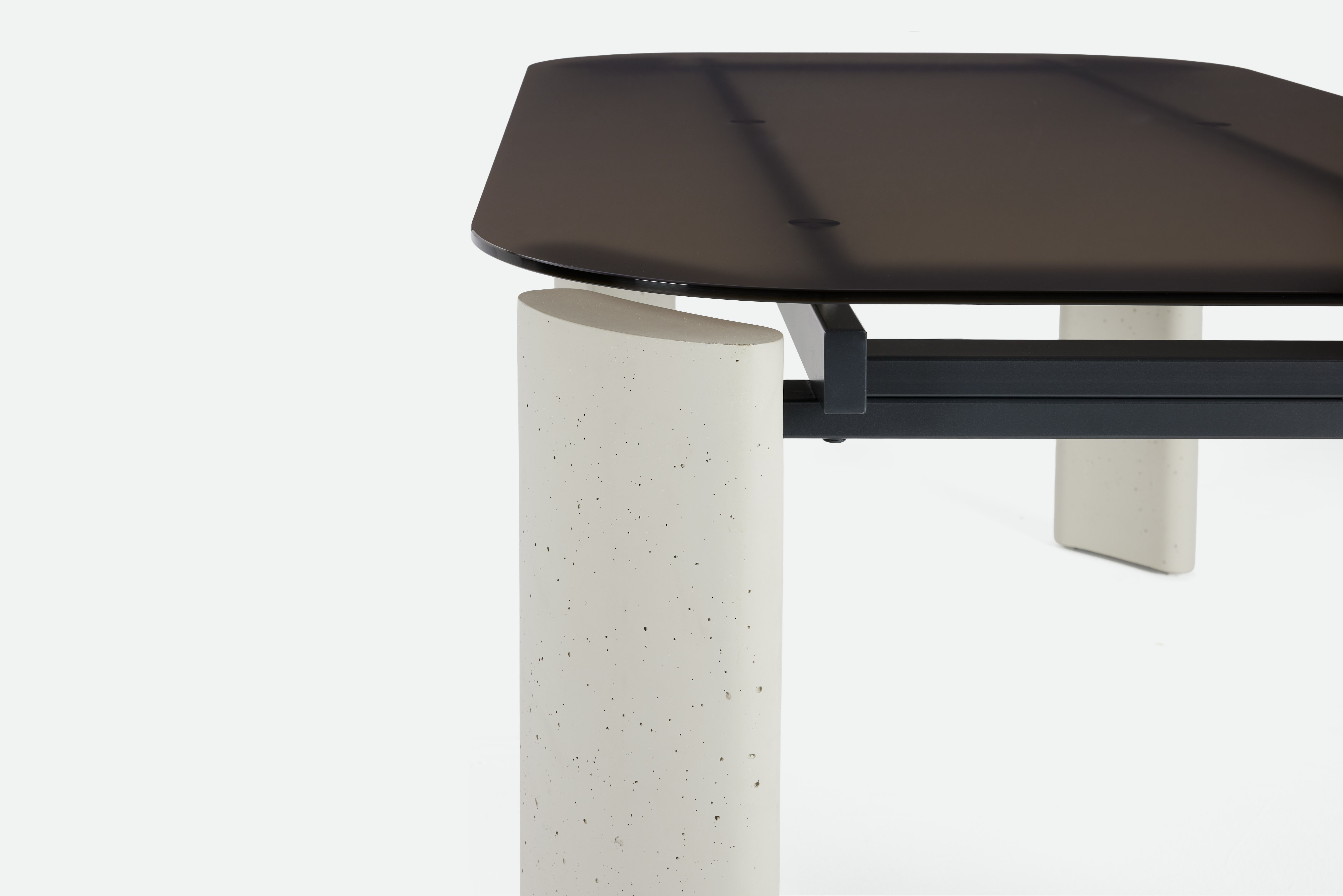 Paku Paku Dining Table - 75 inch, Bronze