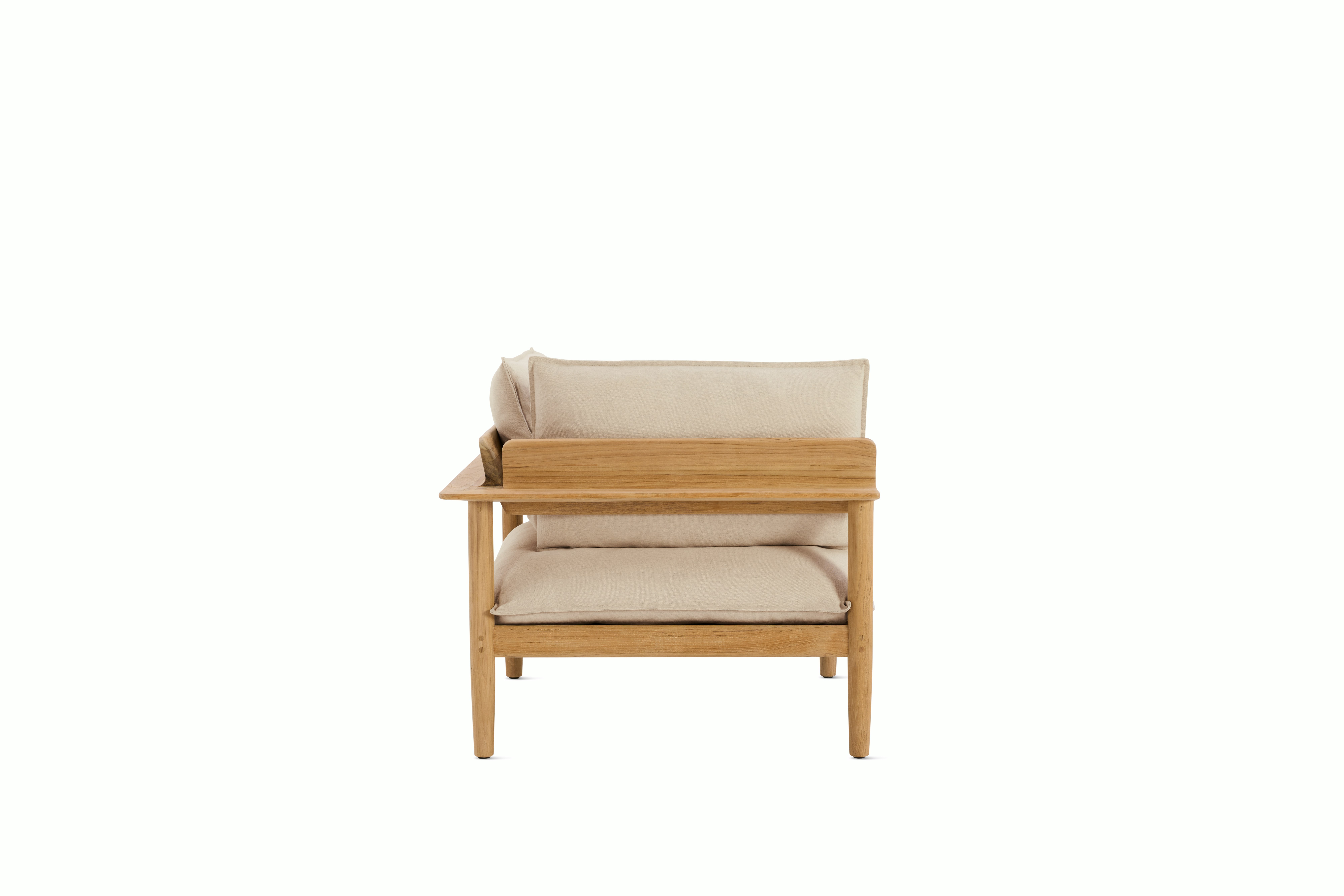 Terassi Corner Seat Module - Papyrus, FSC Certified