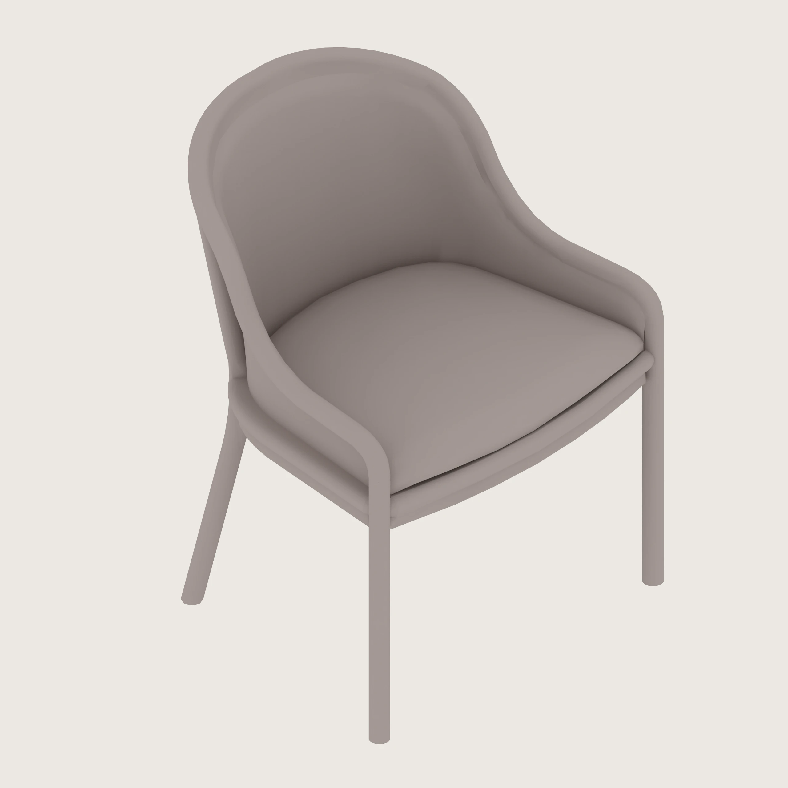 A generic rendering - Landmark Chair | Cane | Low Arms