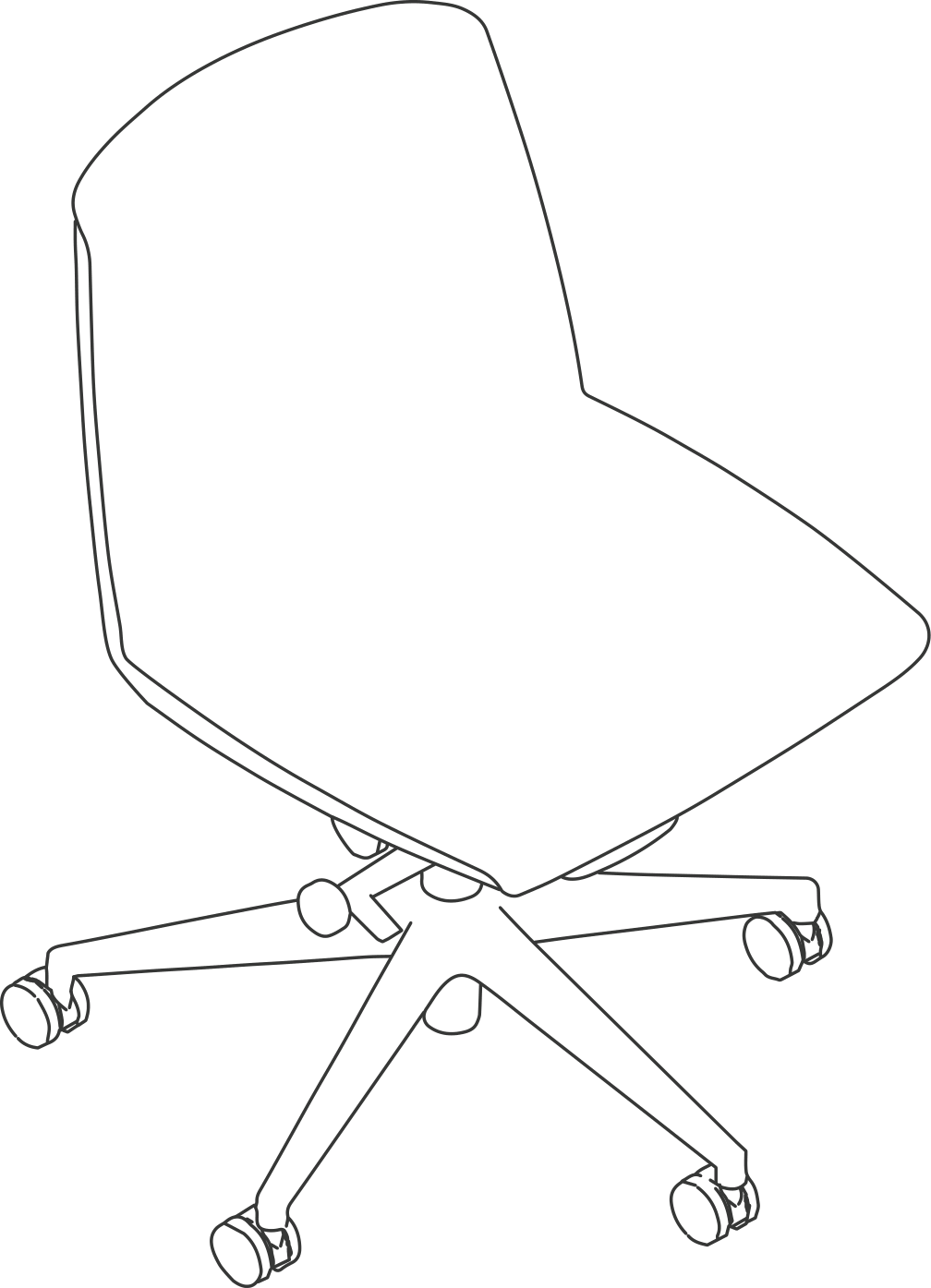Clamshell Conference Chair, Geiger | MillerKnoll