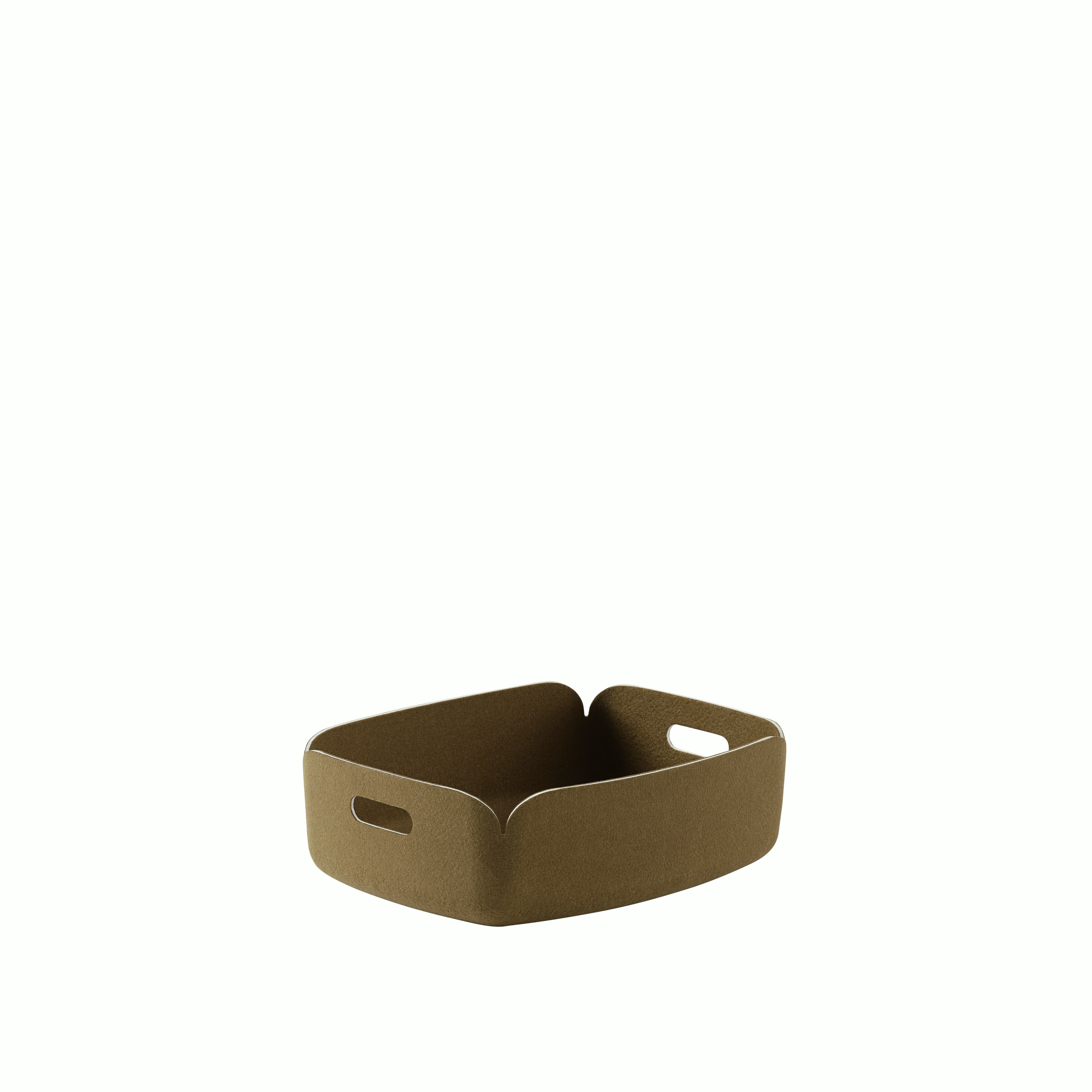 Restore tray brown green
