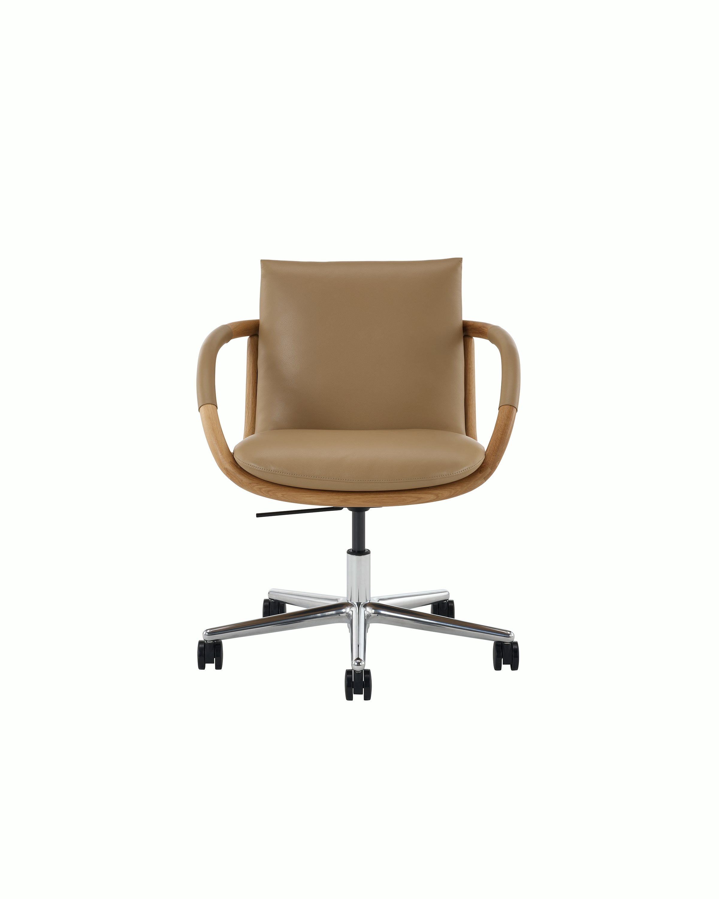 Full Loop Office Chair on five star base with casters.