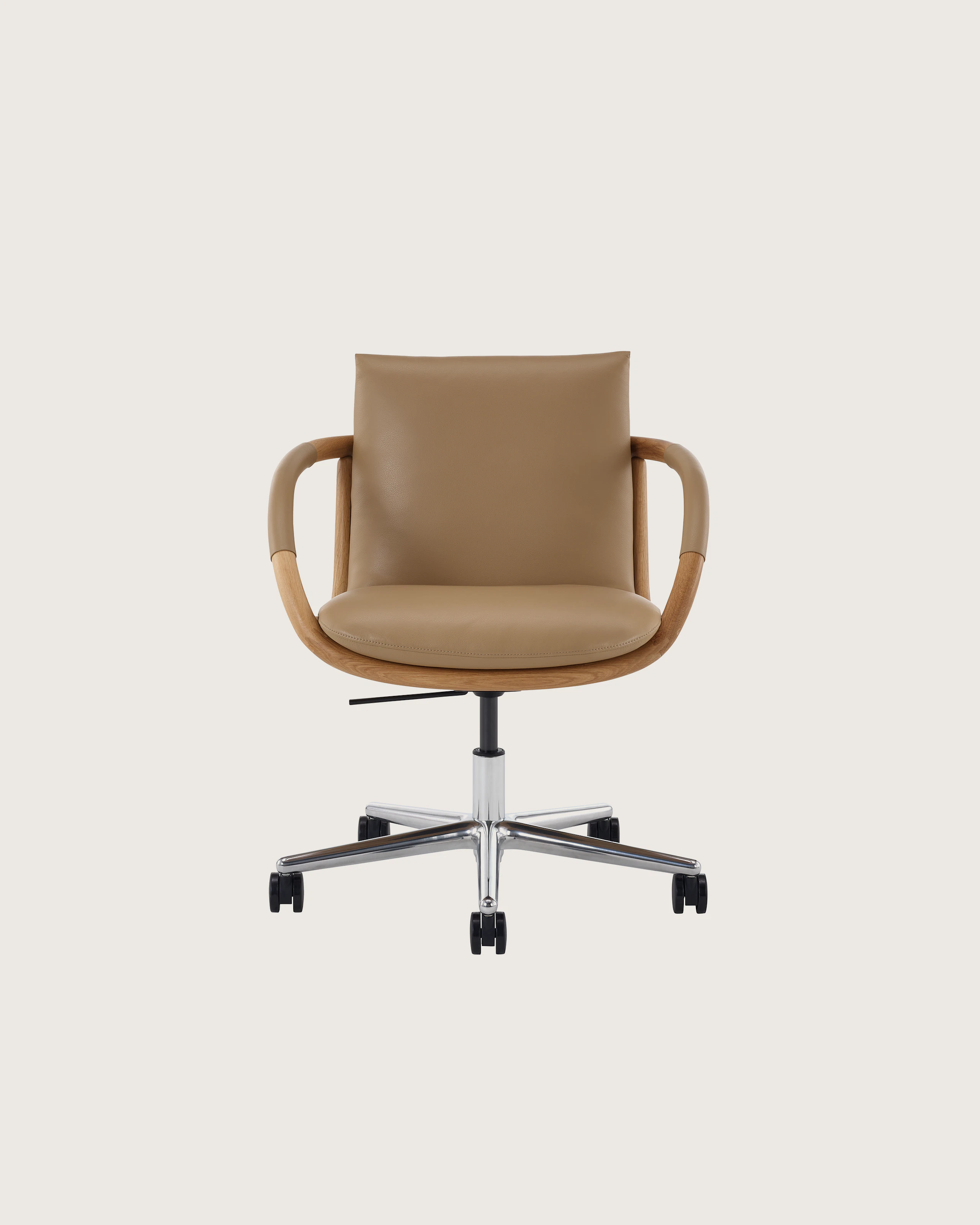 Full Loop Office Chair on five star base with casters.