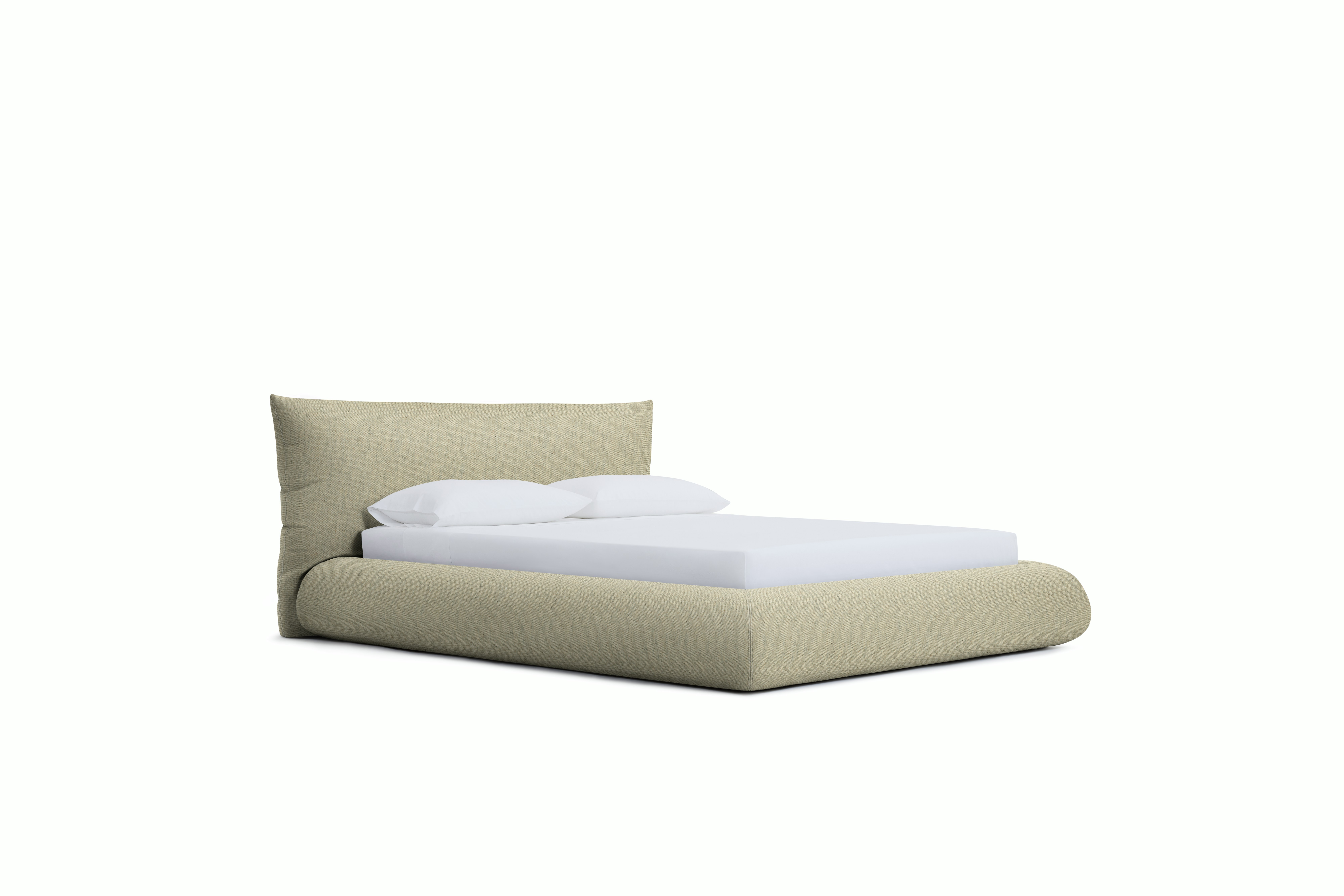 A Pillo Bed in Buzz, Iris viewed from an angle