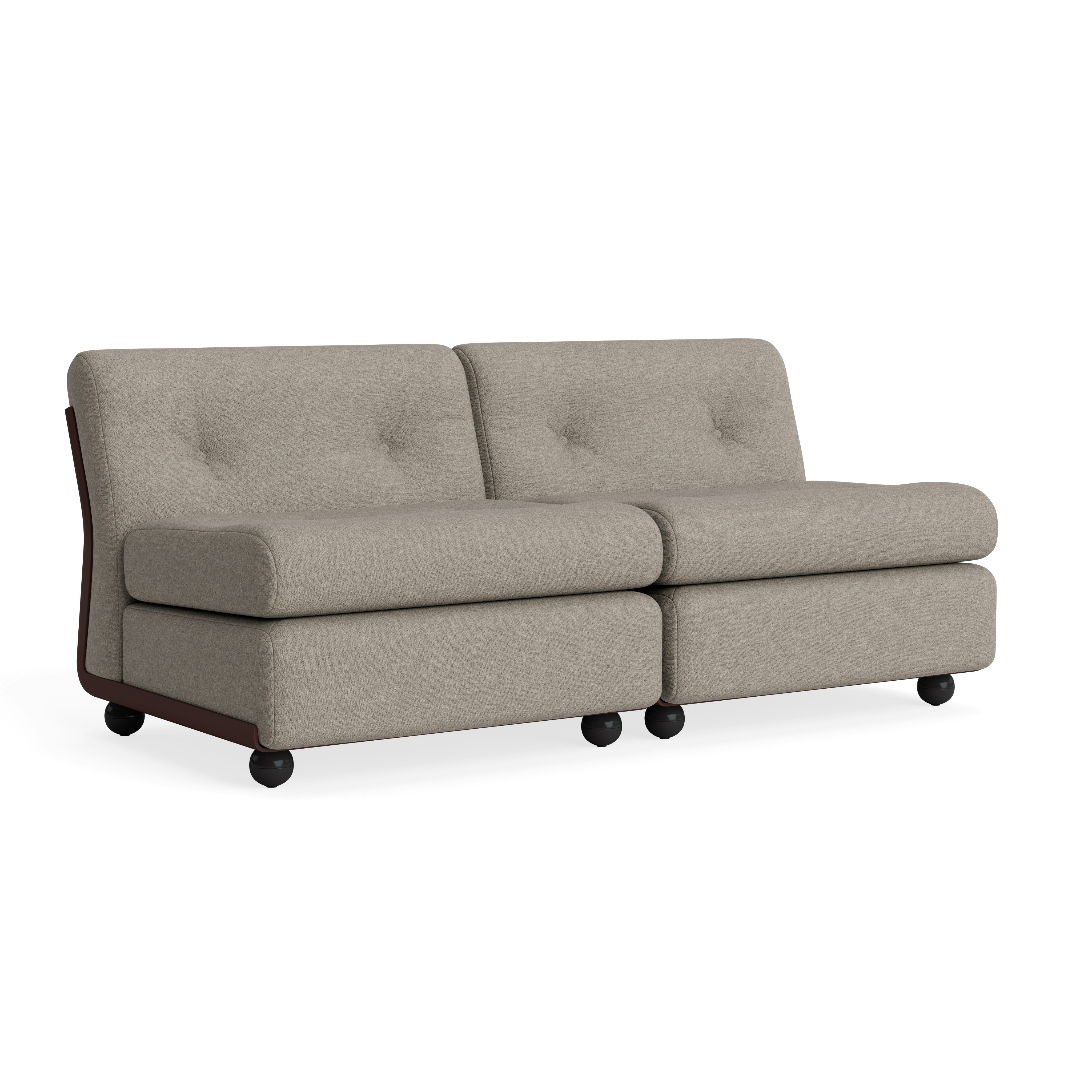 Amanta Sofa - Two Seater, Pecora, Graham, Burgundy Red