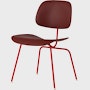 Blazer, Brick - Eames Molded Plastic Dining Chair (EC-127)