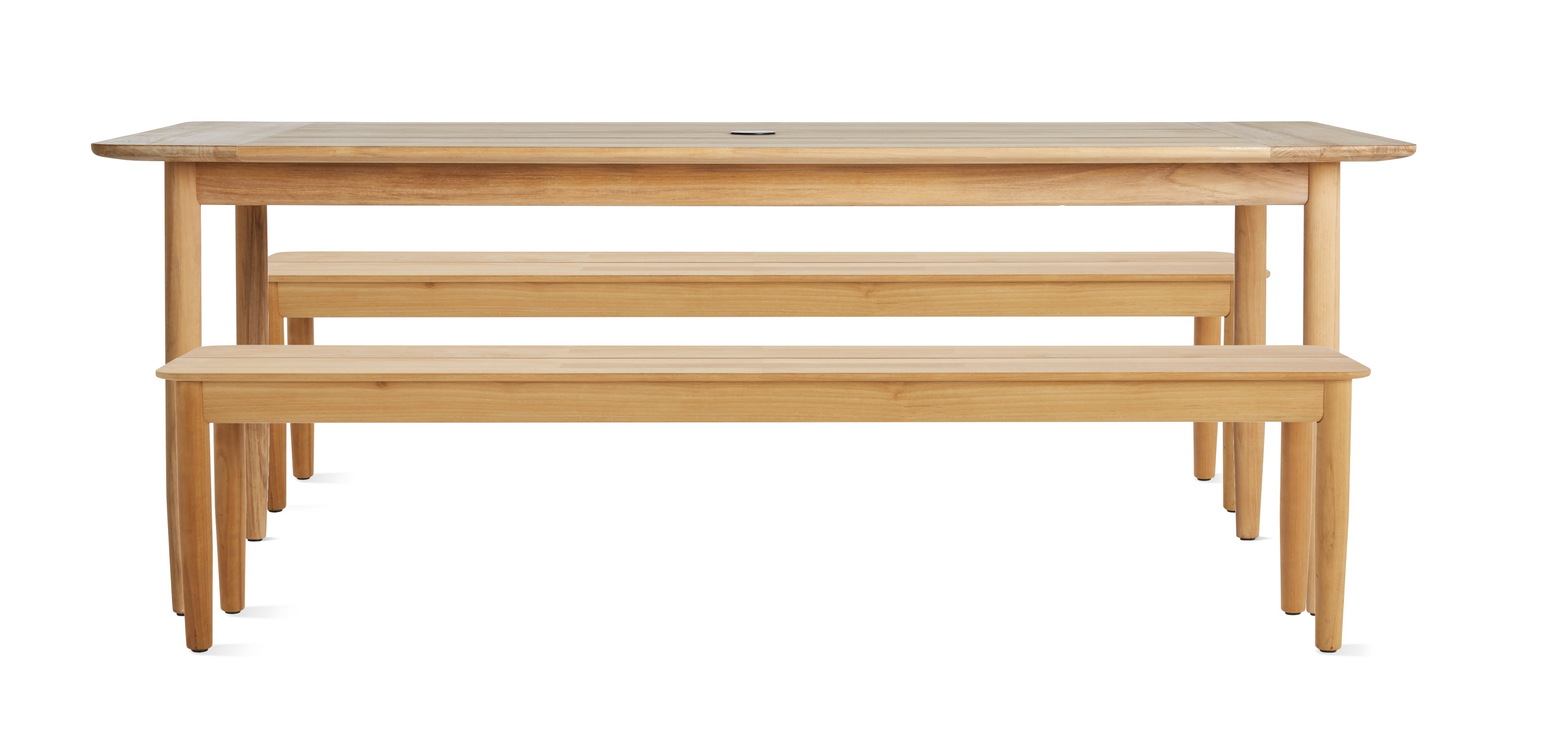 Terassi Dining Set, 2 Benches