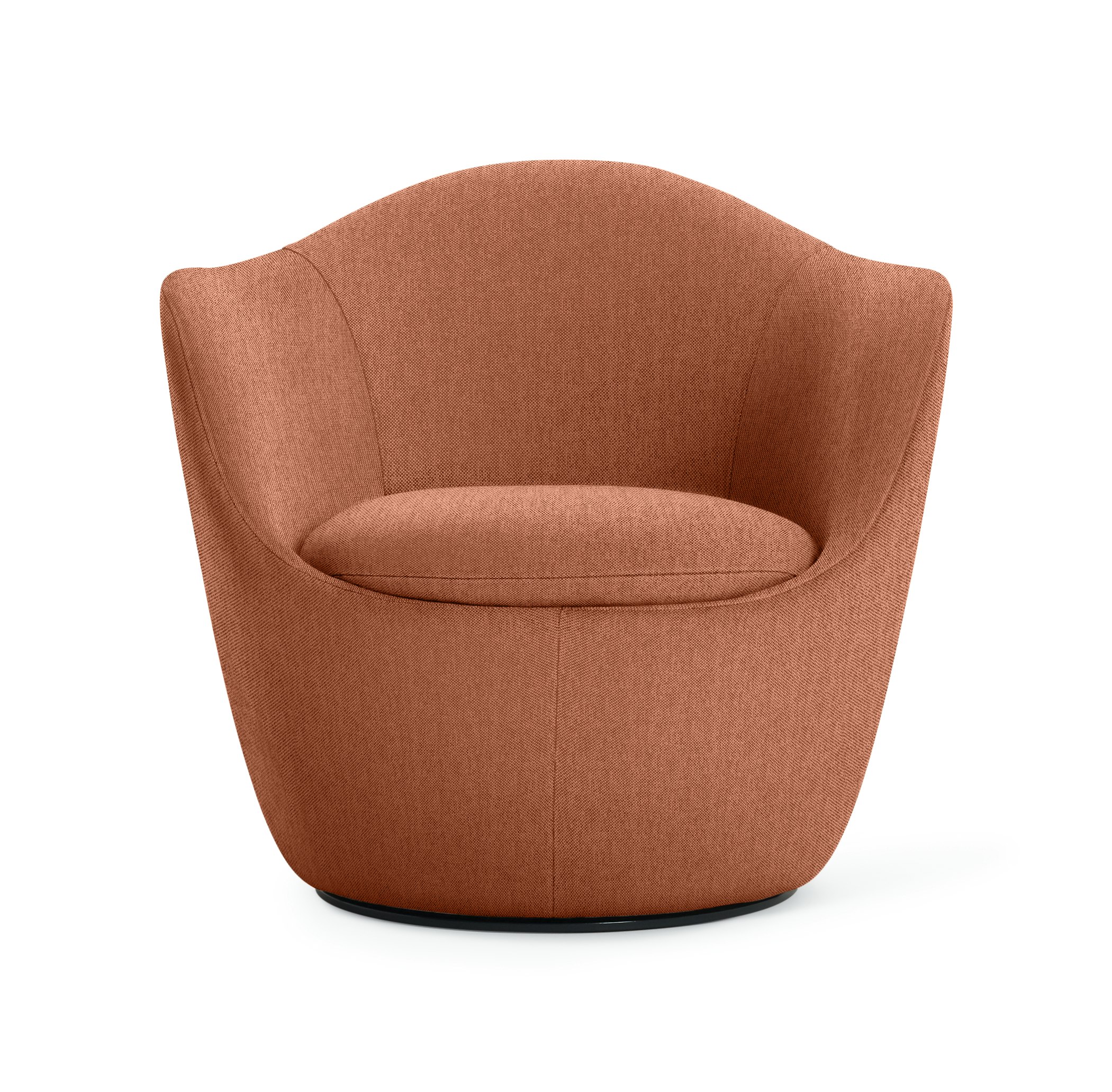 L&iacute;na Swivel Chair - Mode, Caramelized
