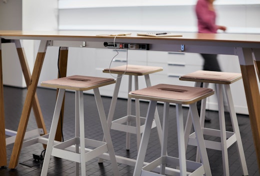 rockwell unscripted tall table easy stool