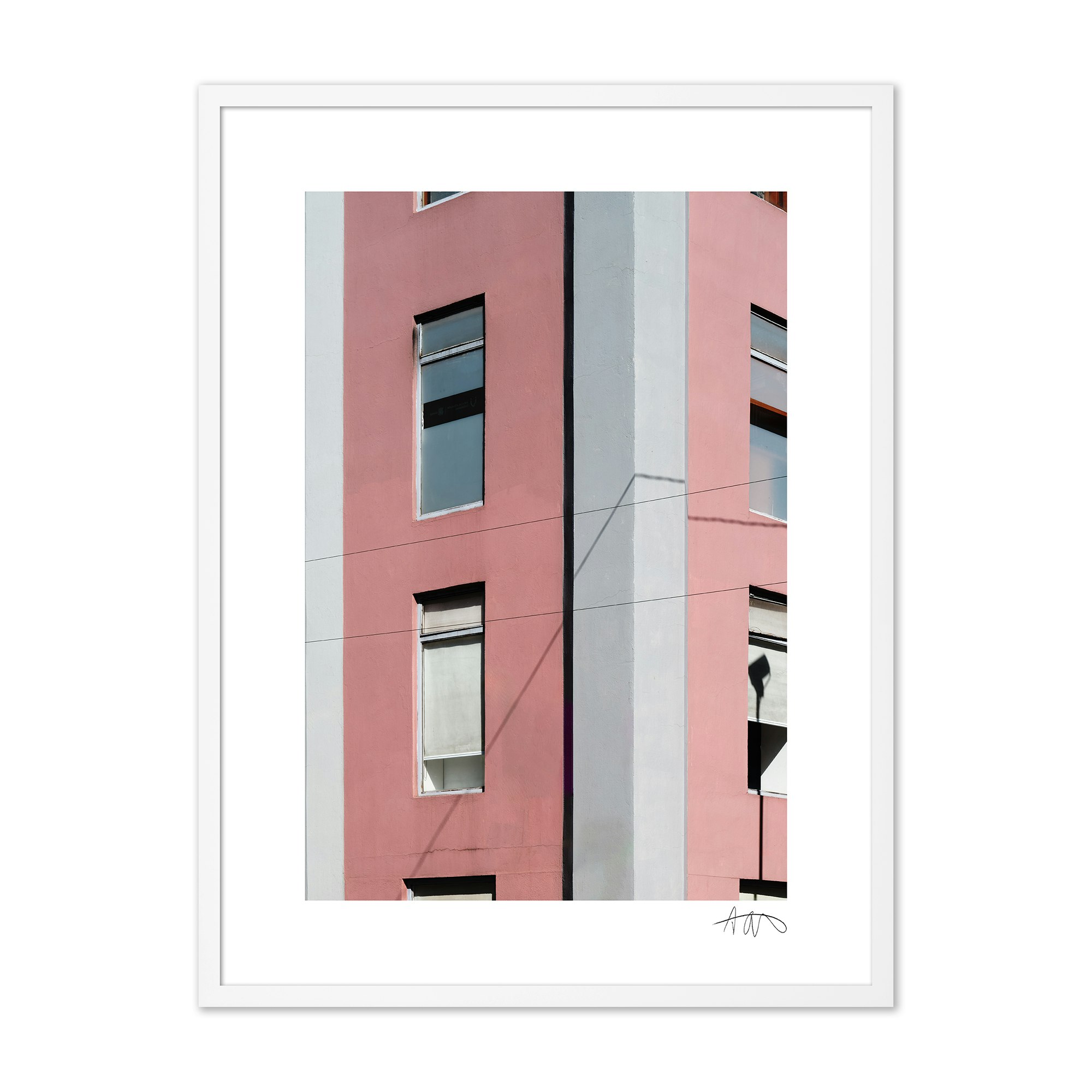 Untitled (Pink & White), Mexico City, 2024