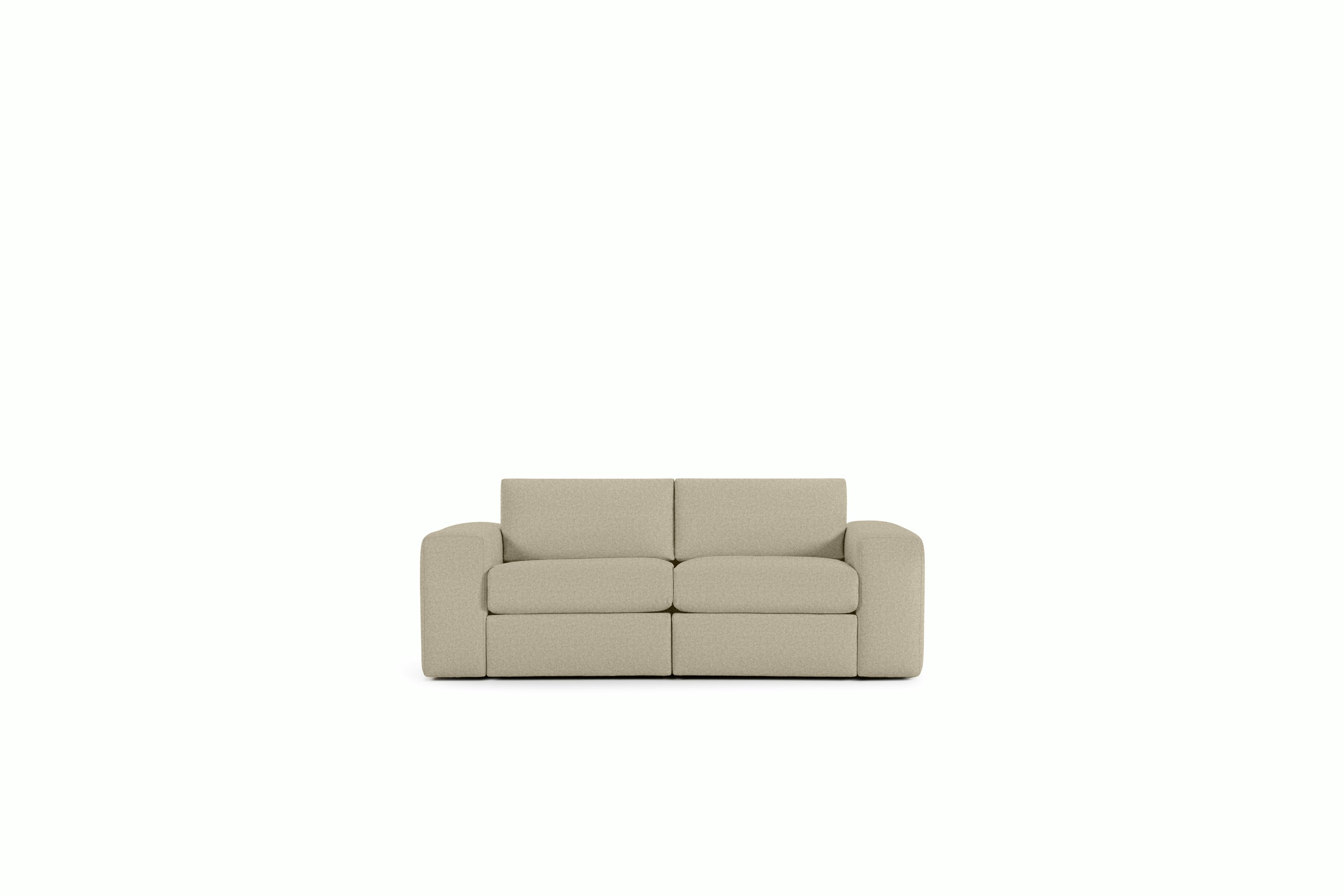 Irvin Sofa - Two-Seater,  Pecora,  Cream