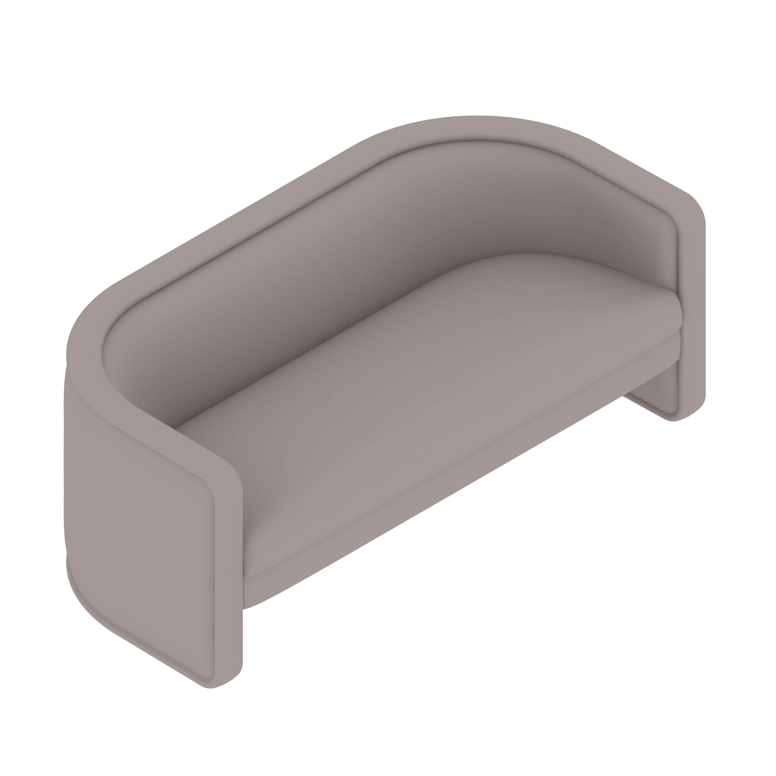 A generic rendering - U-Settee
