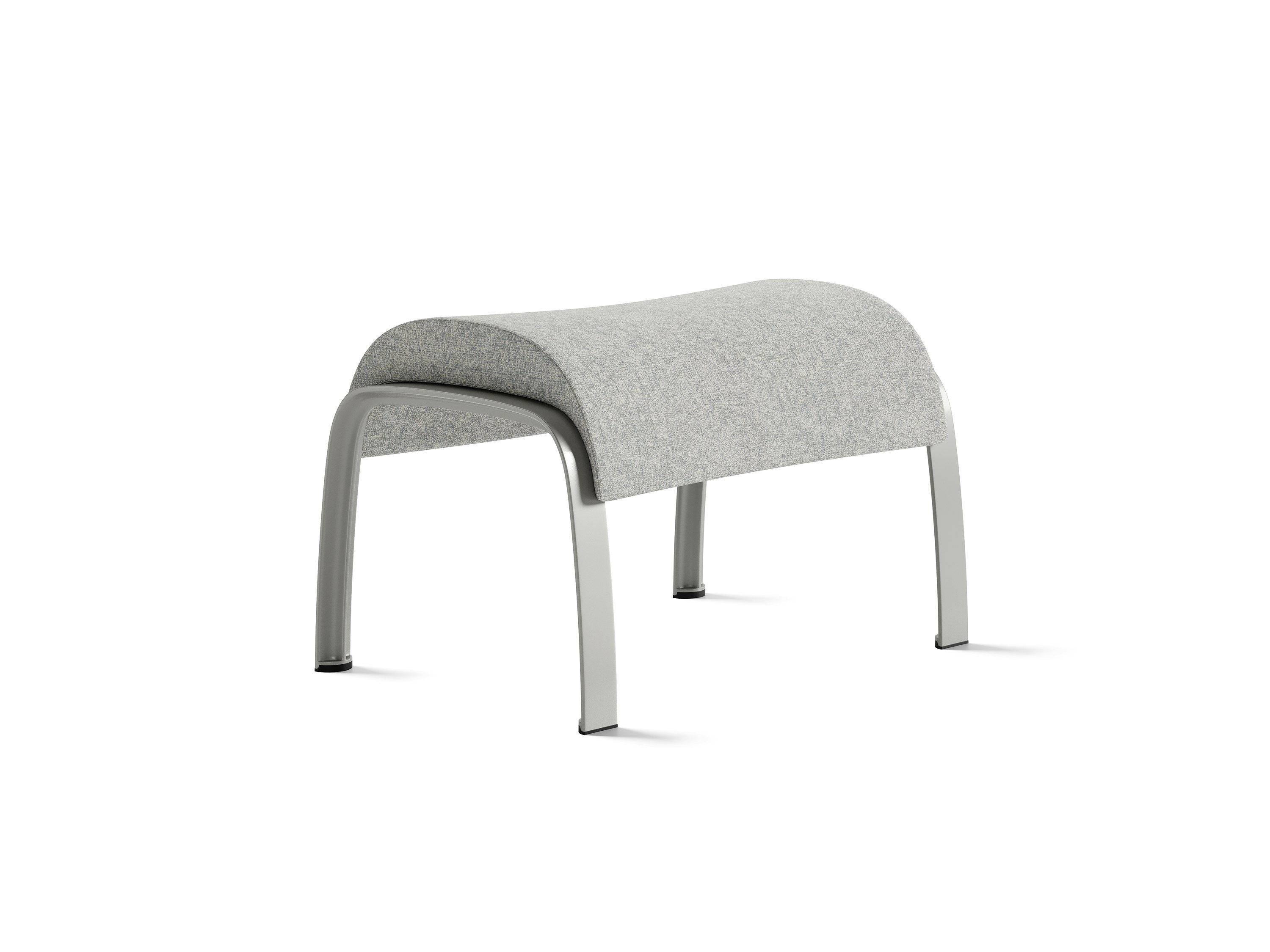 Nala Patient Chair grey footstool