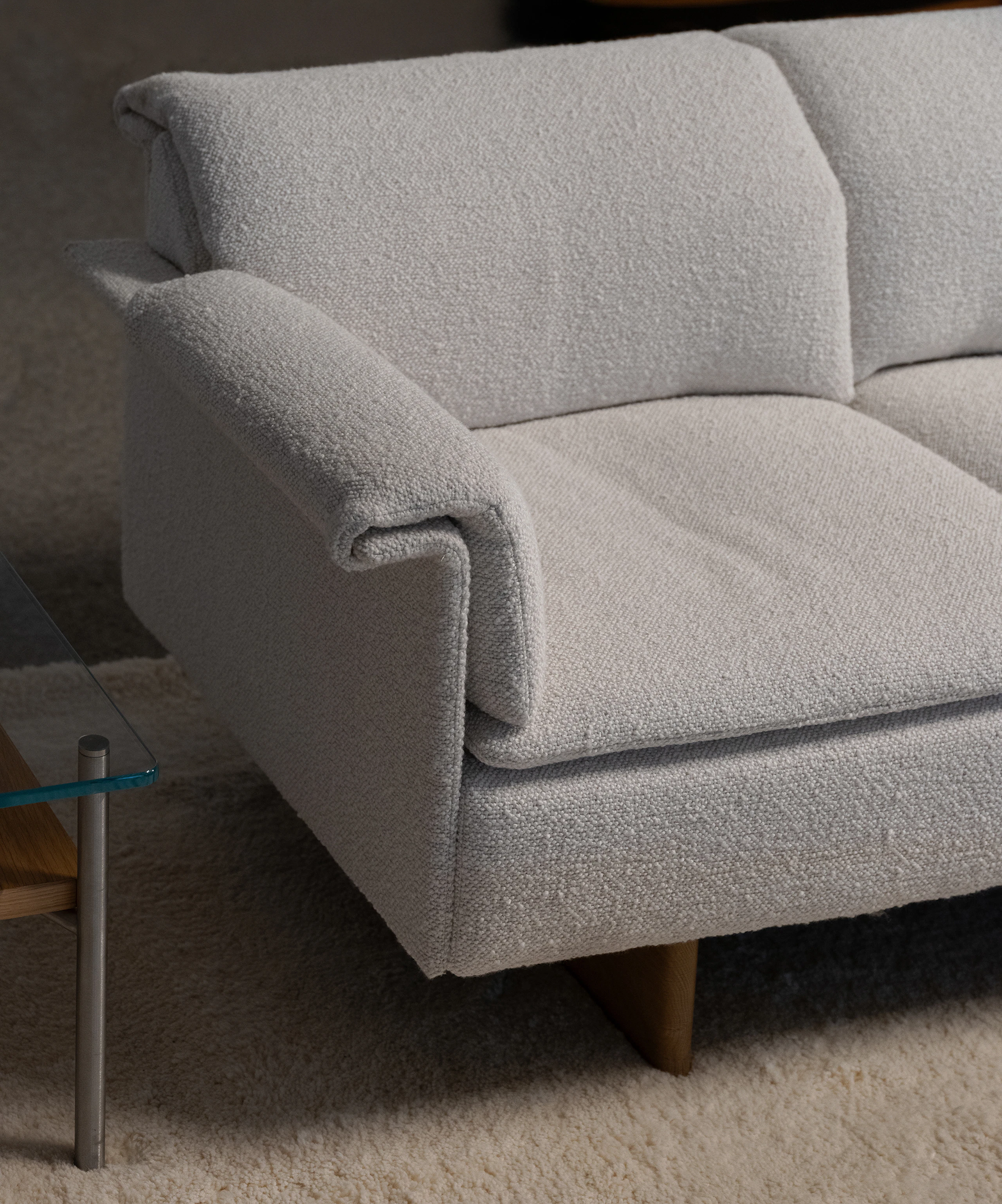 Mantle Sofa and Ottoman